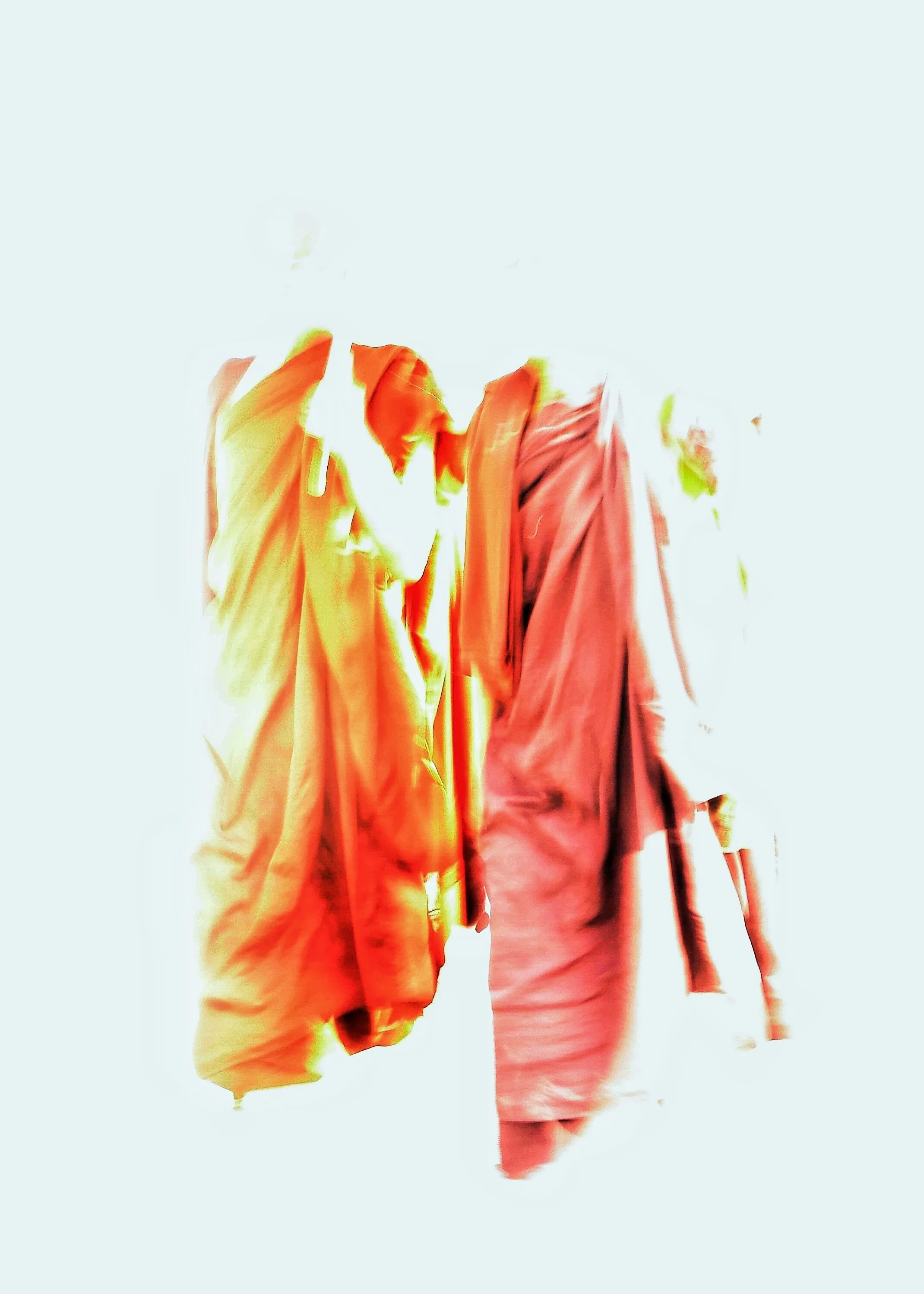 Monks at Shwedagon Paya