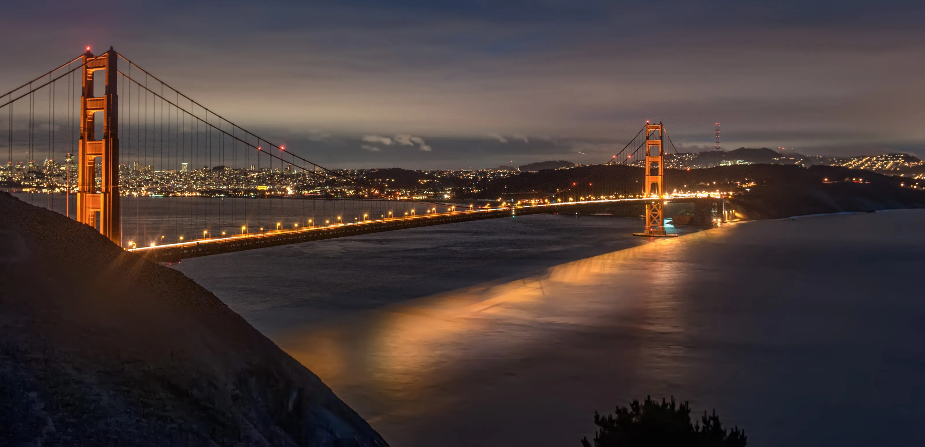 Golden Gate at Night
