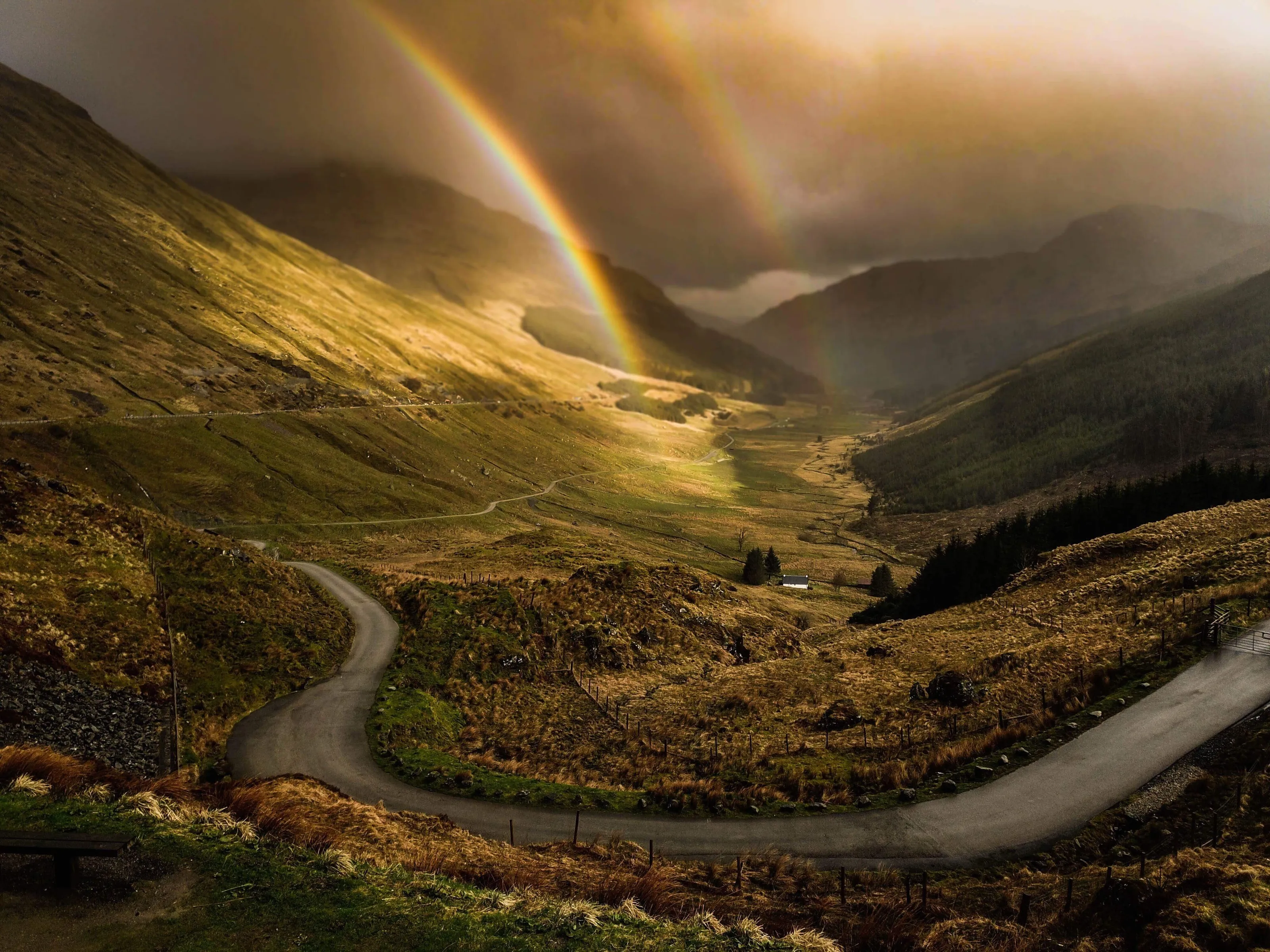 Somewhere over the rainbow