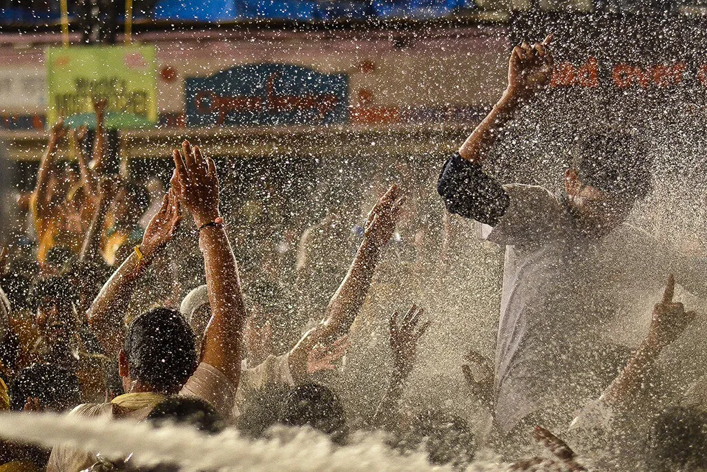 Dahi handi festival in mumbai, india