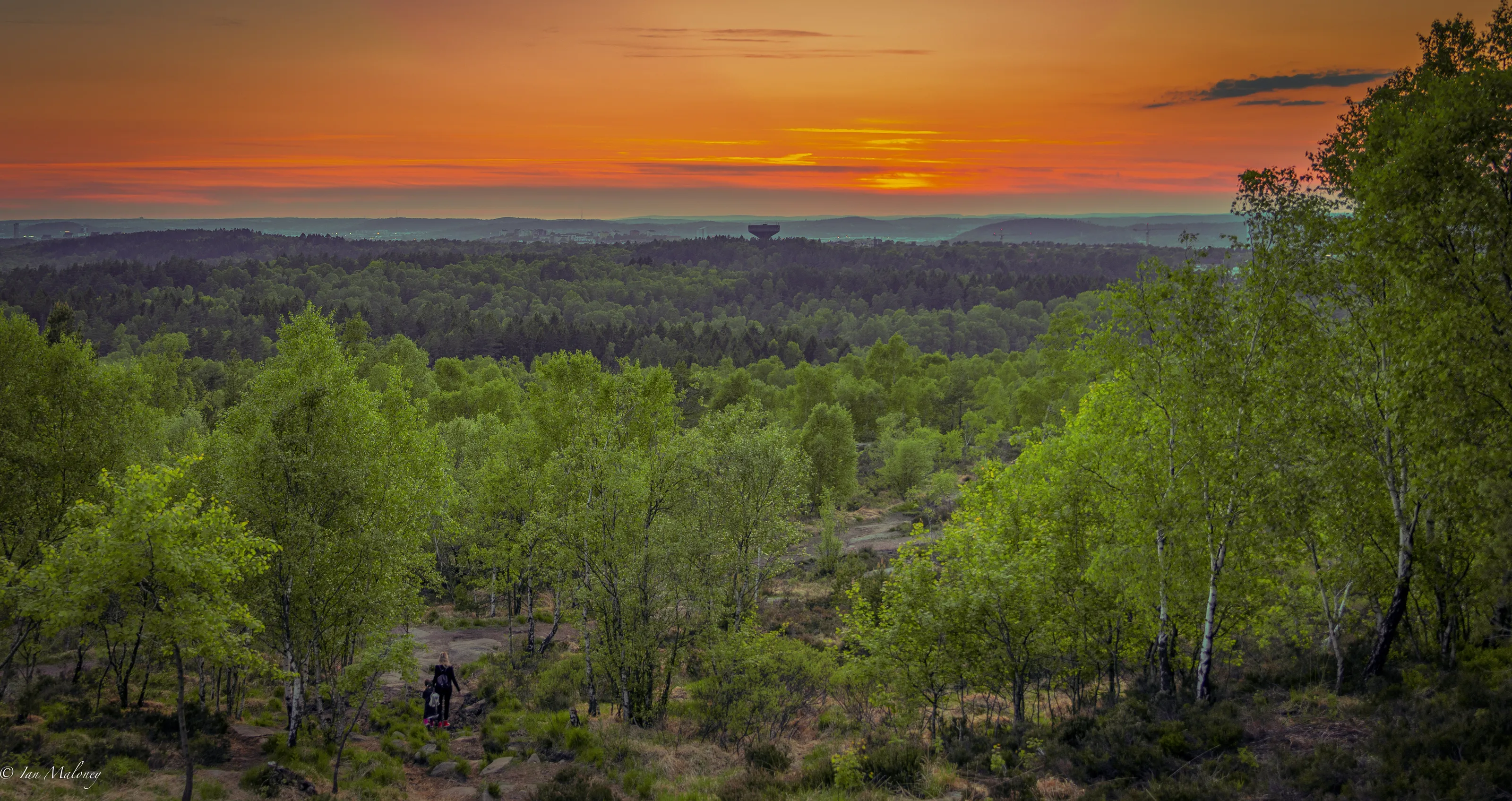 Sunset in Gothenburg