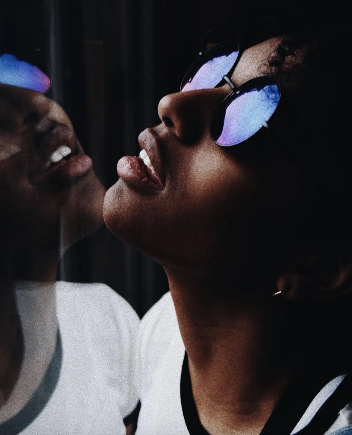 in my reflection