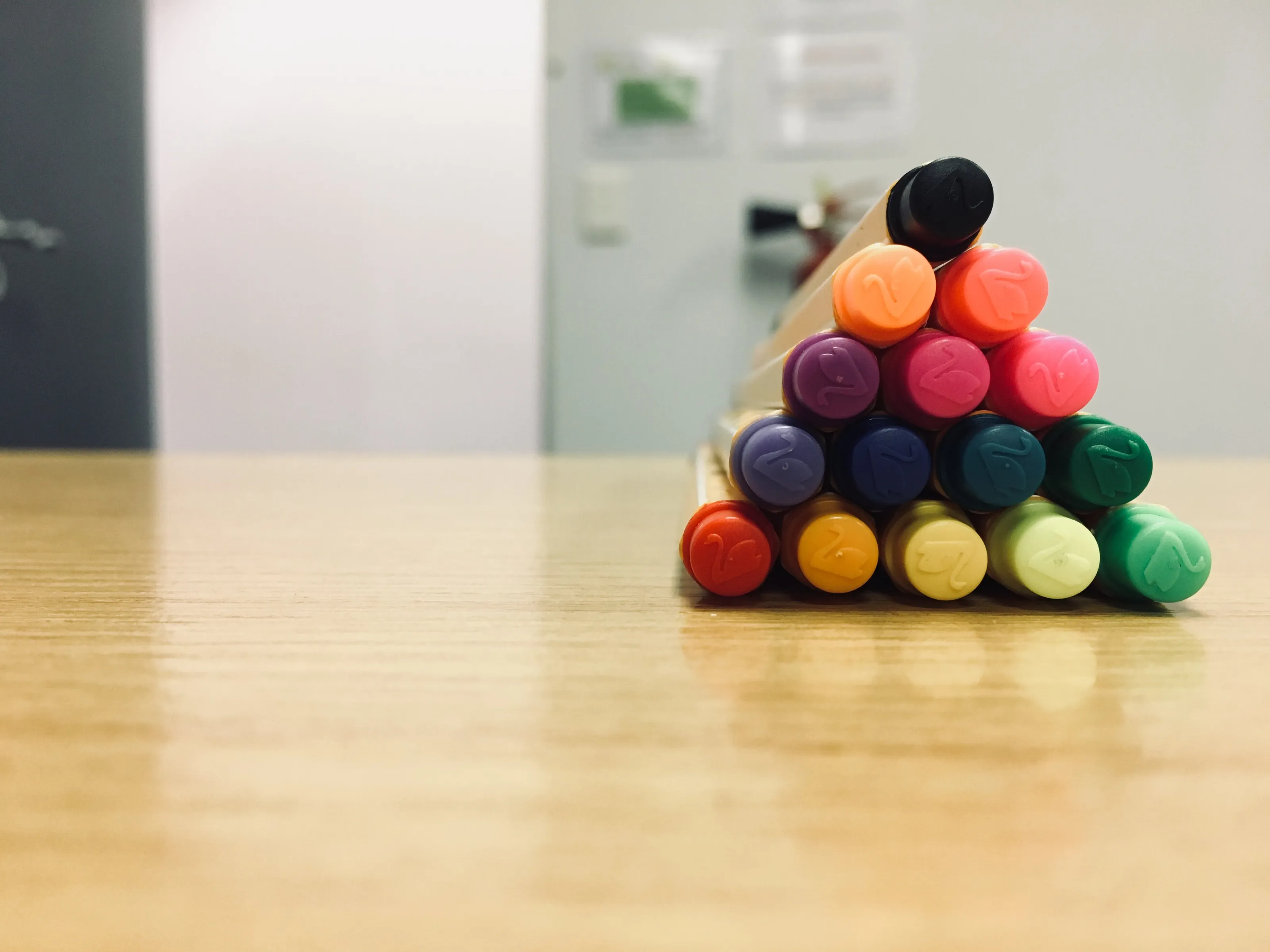 Pyramid of Pencils