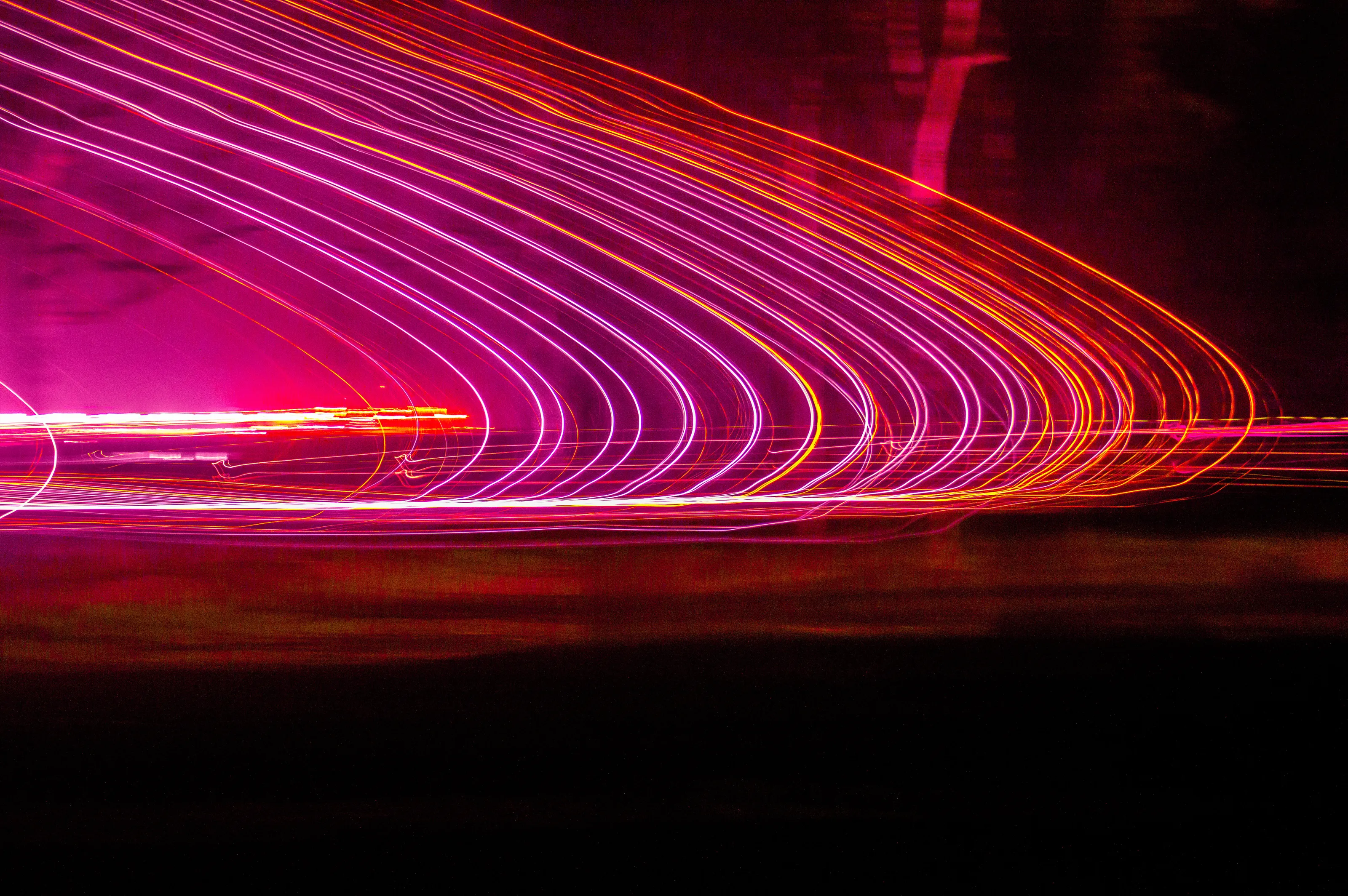 Red light trail