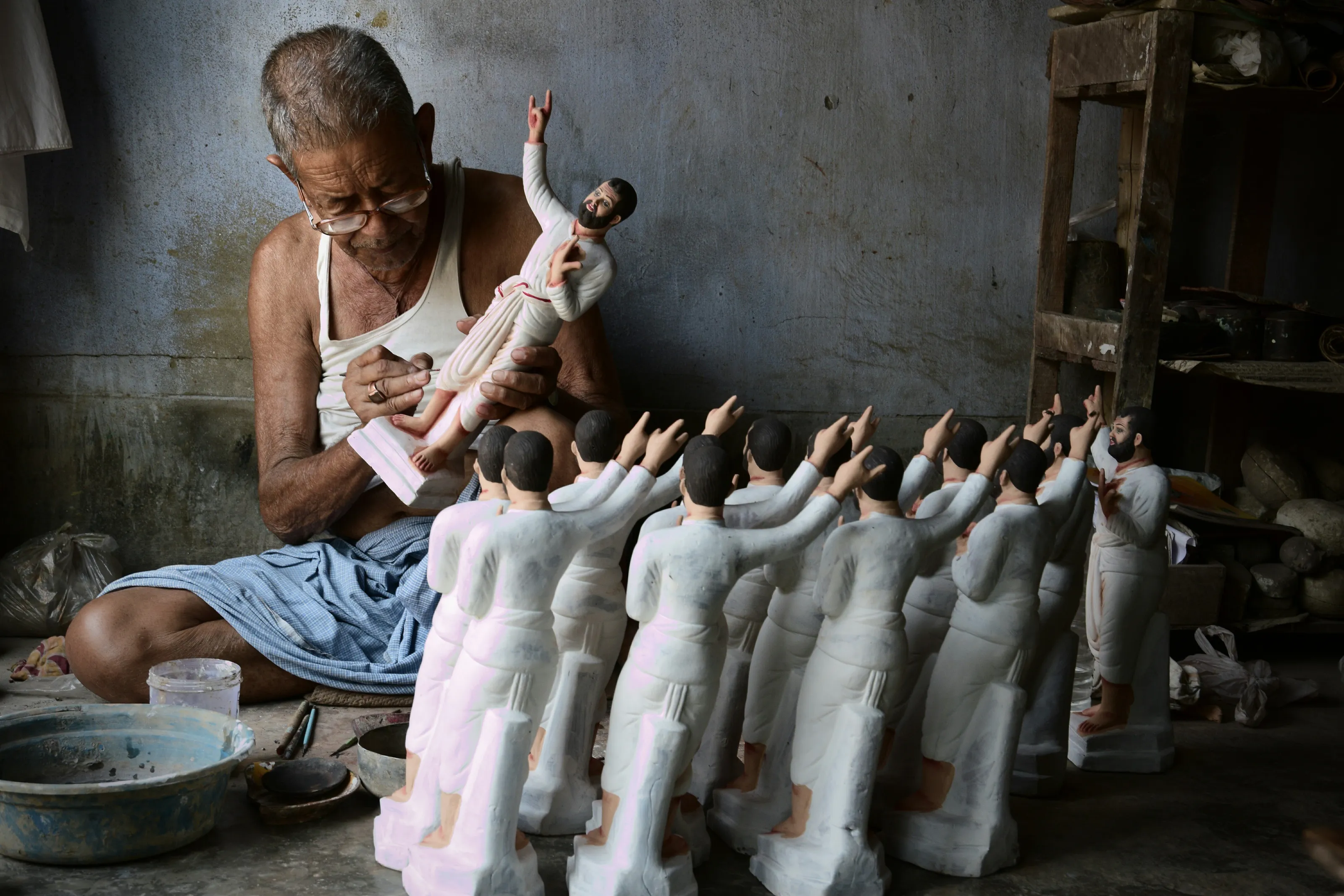GHURNI, AN OLD PLACE OF CREATIVITY