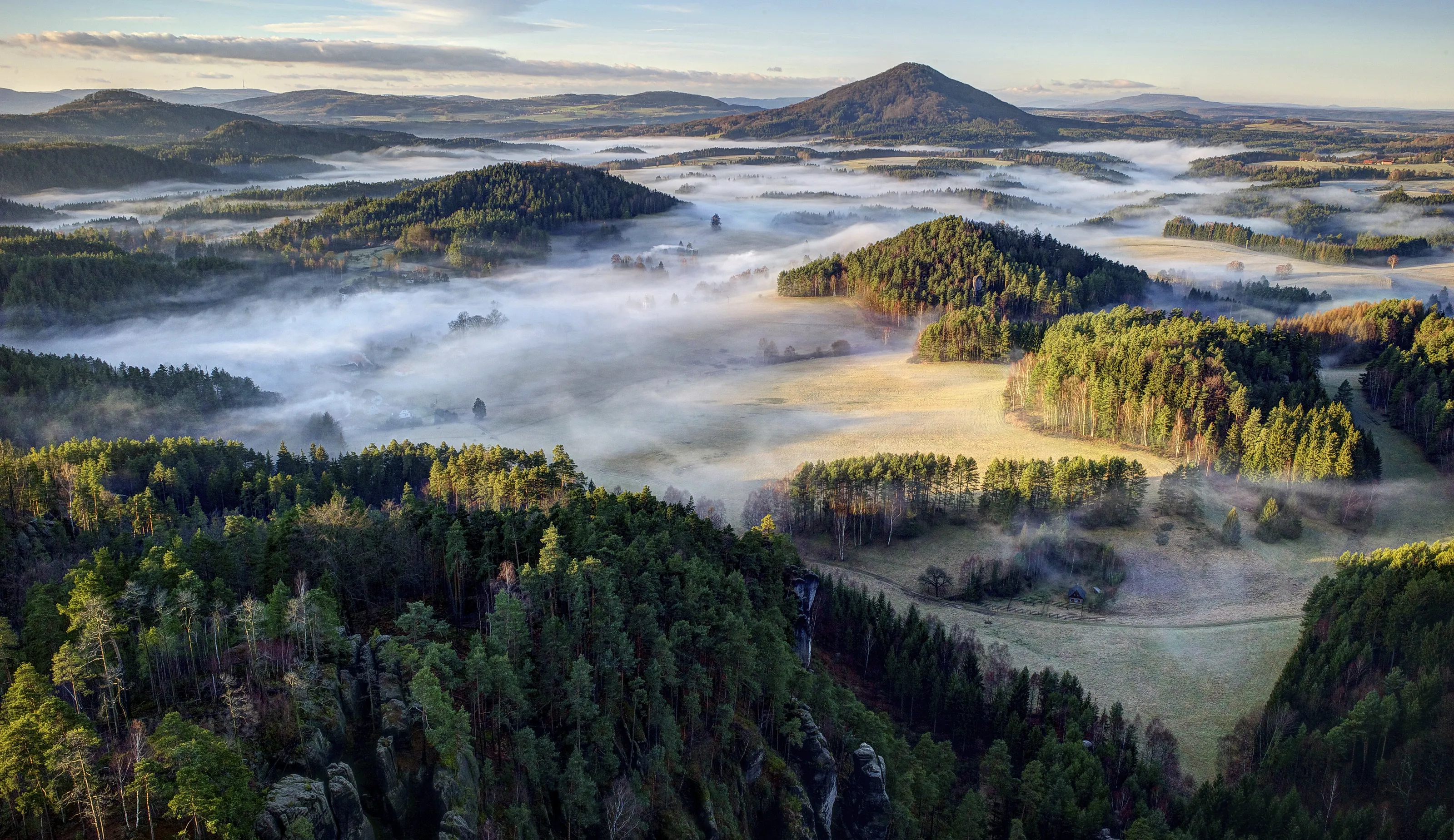 Morning in Bohemian Switzerland