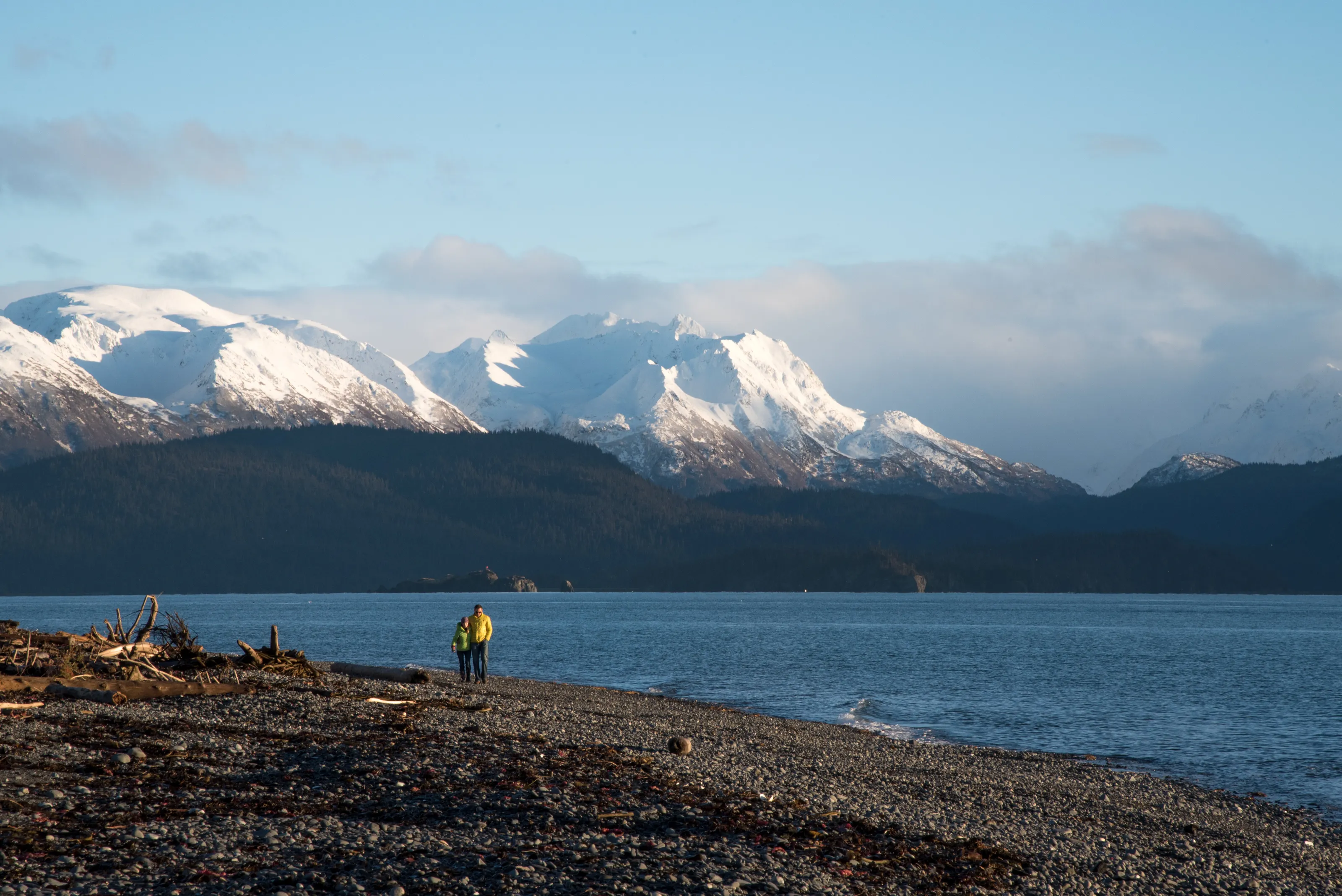 Afternoon Walk on Homer Spit