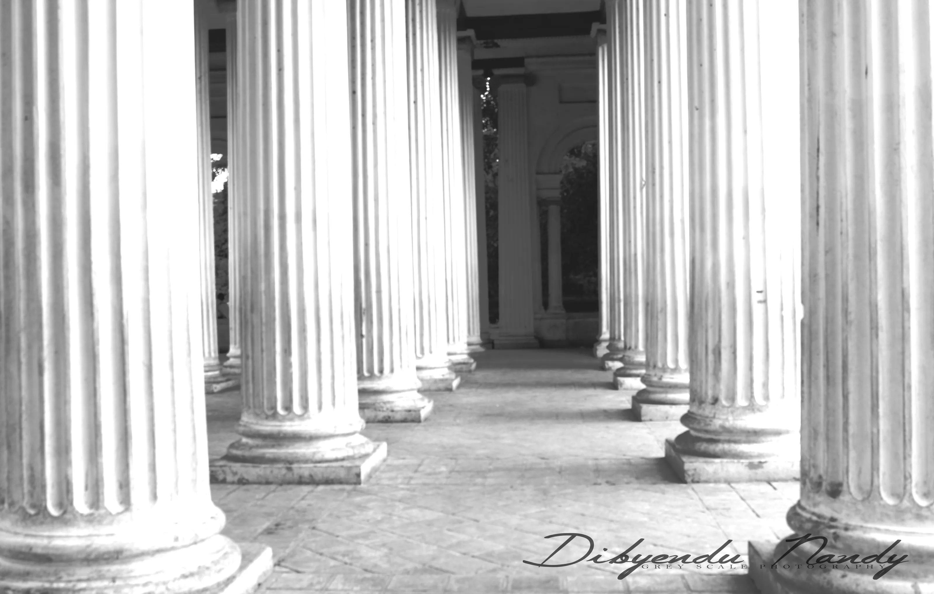 Grey scale photography on Princepghat (Kolkata)