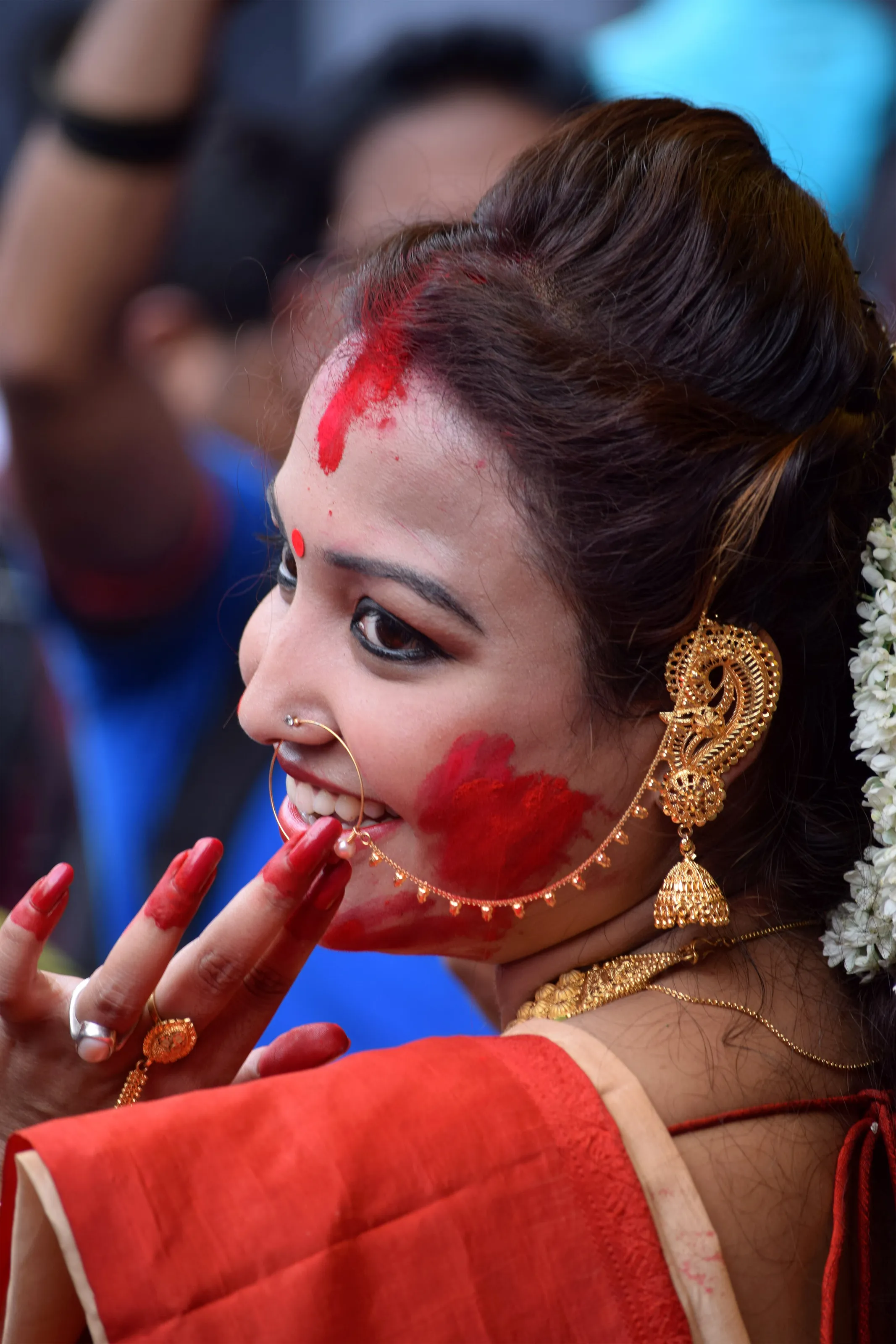 Colour behind the SMILE