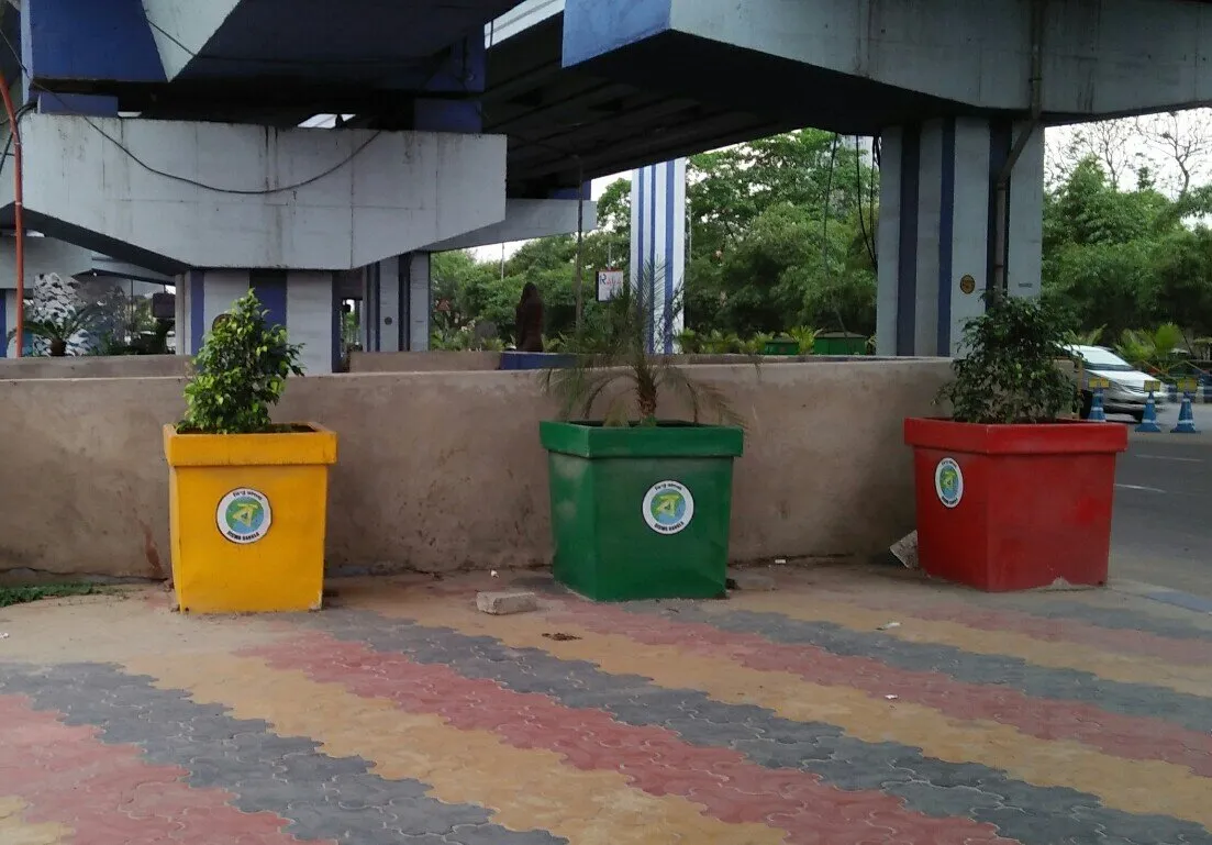 Three vats
