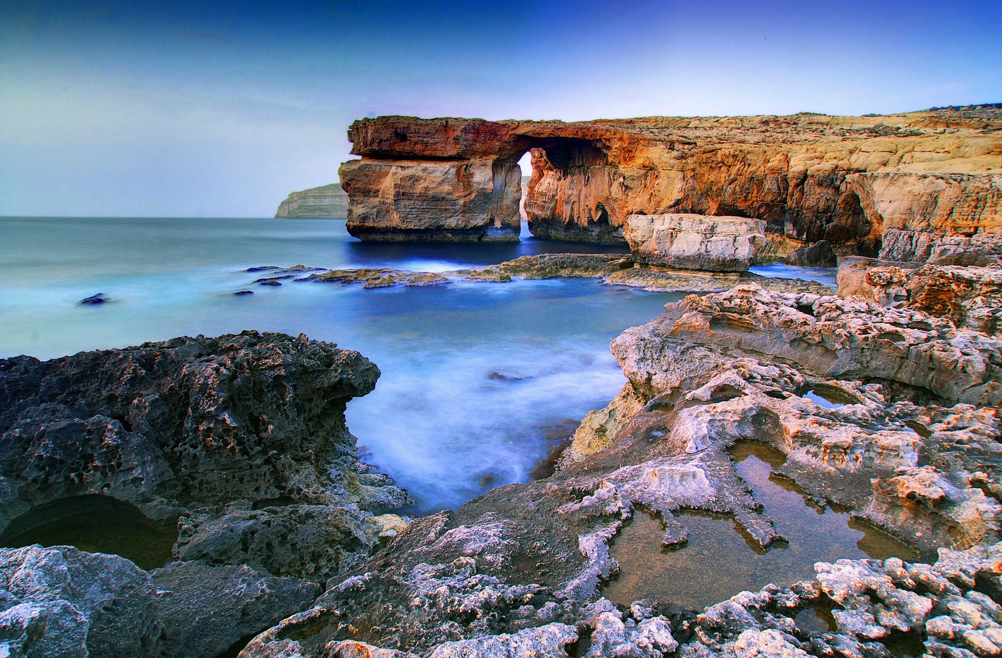 Azure Window on the Island of Gozo