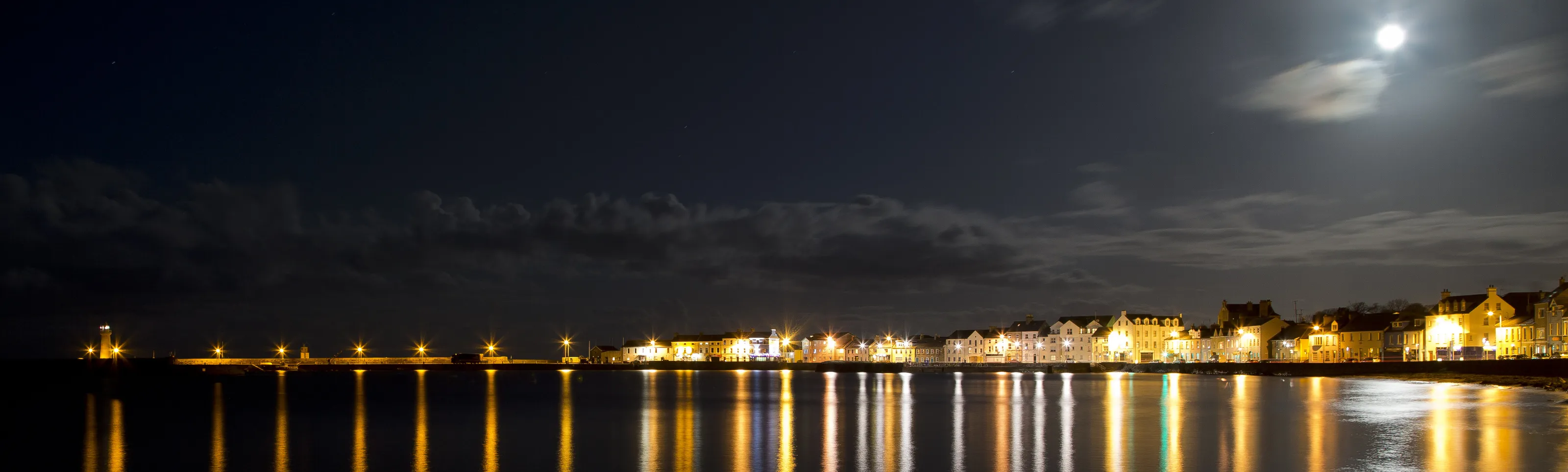 Donaghadee at night