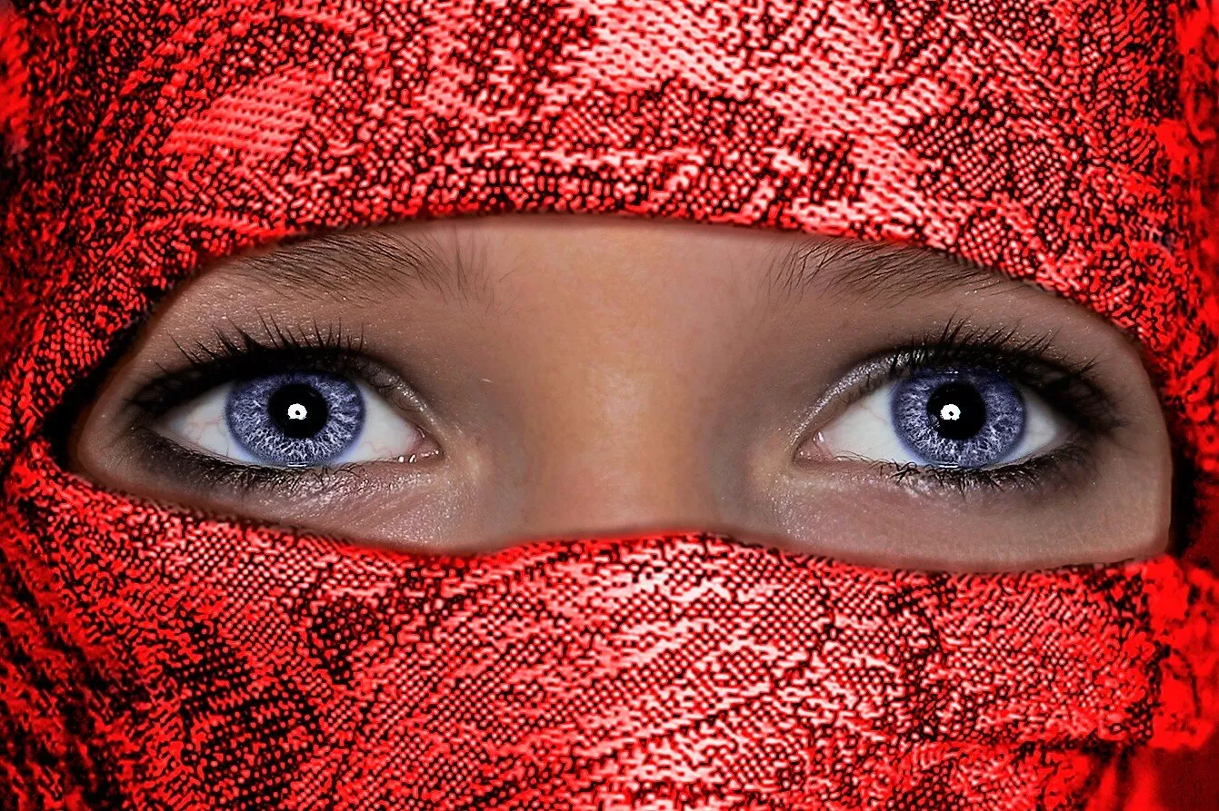 Lady in red shoot
