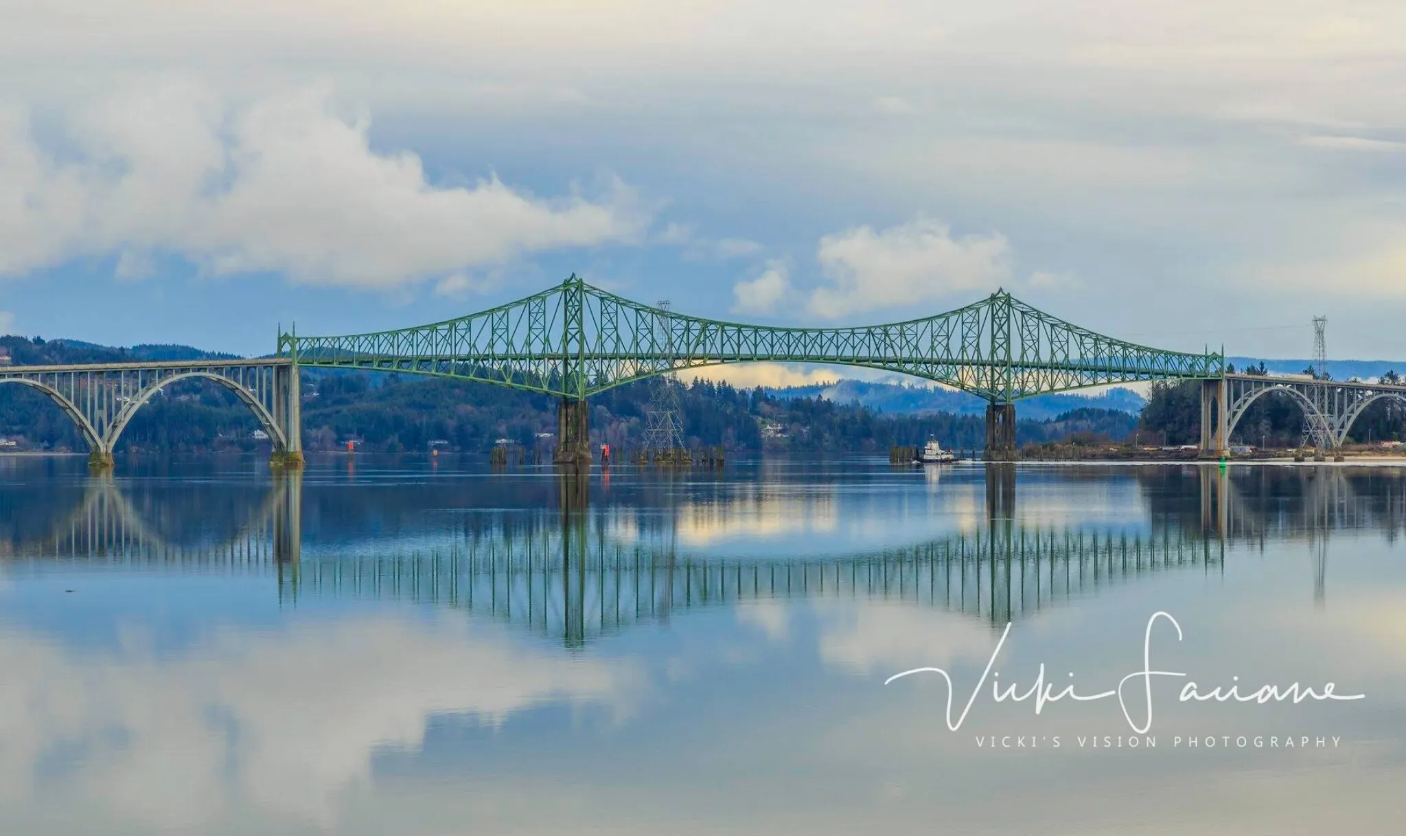 McCollough Bridge, North Bend, Oregon, USA