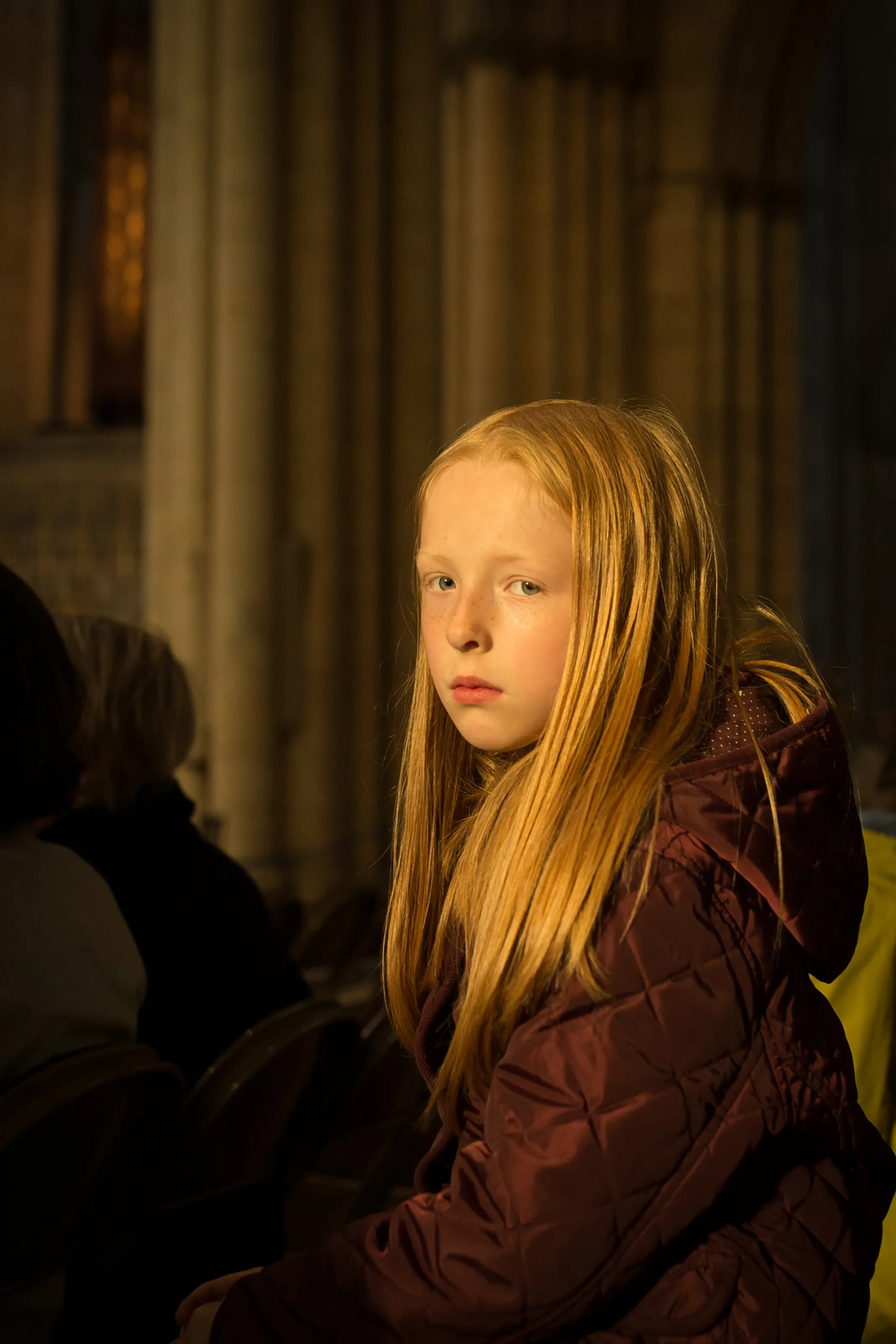 Saskia in the Minster