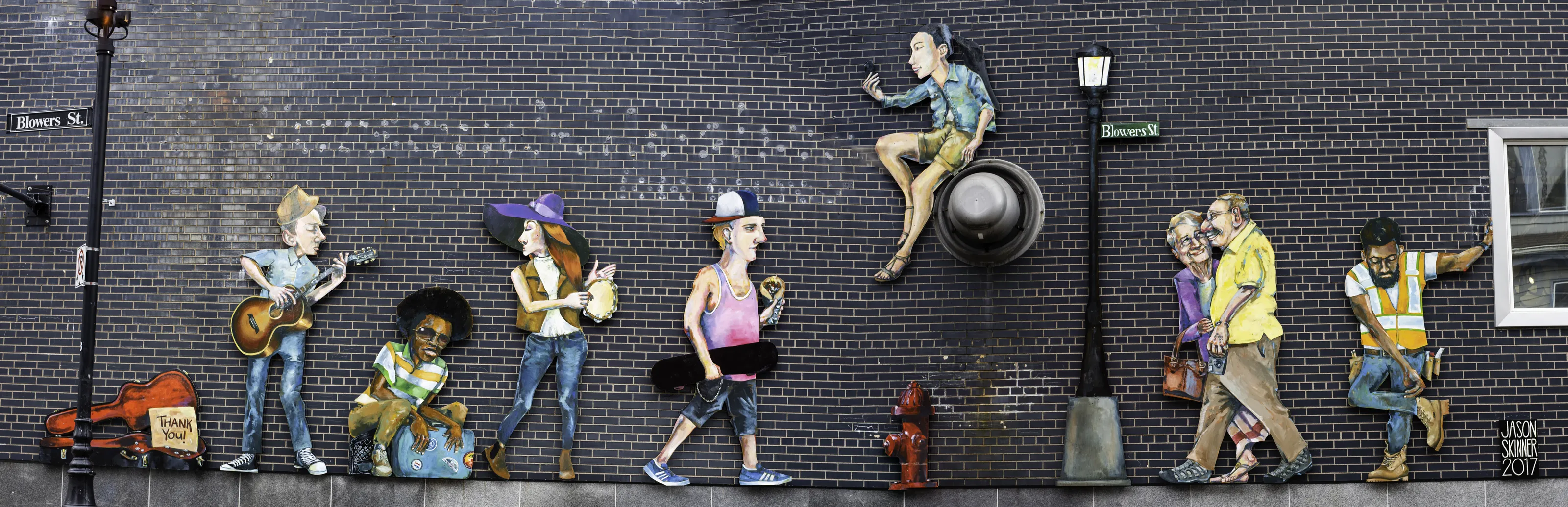 Mural - Blowers Street, Halifax, Nova Scotia