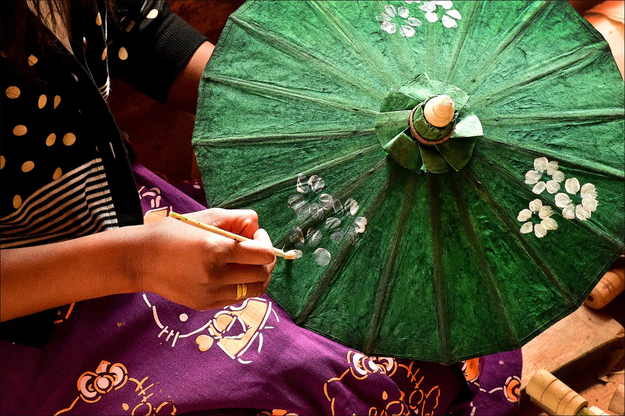 Decorating the Umbrella