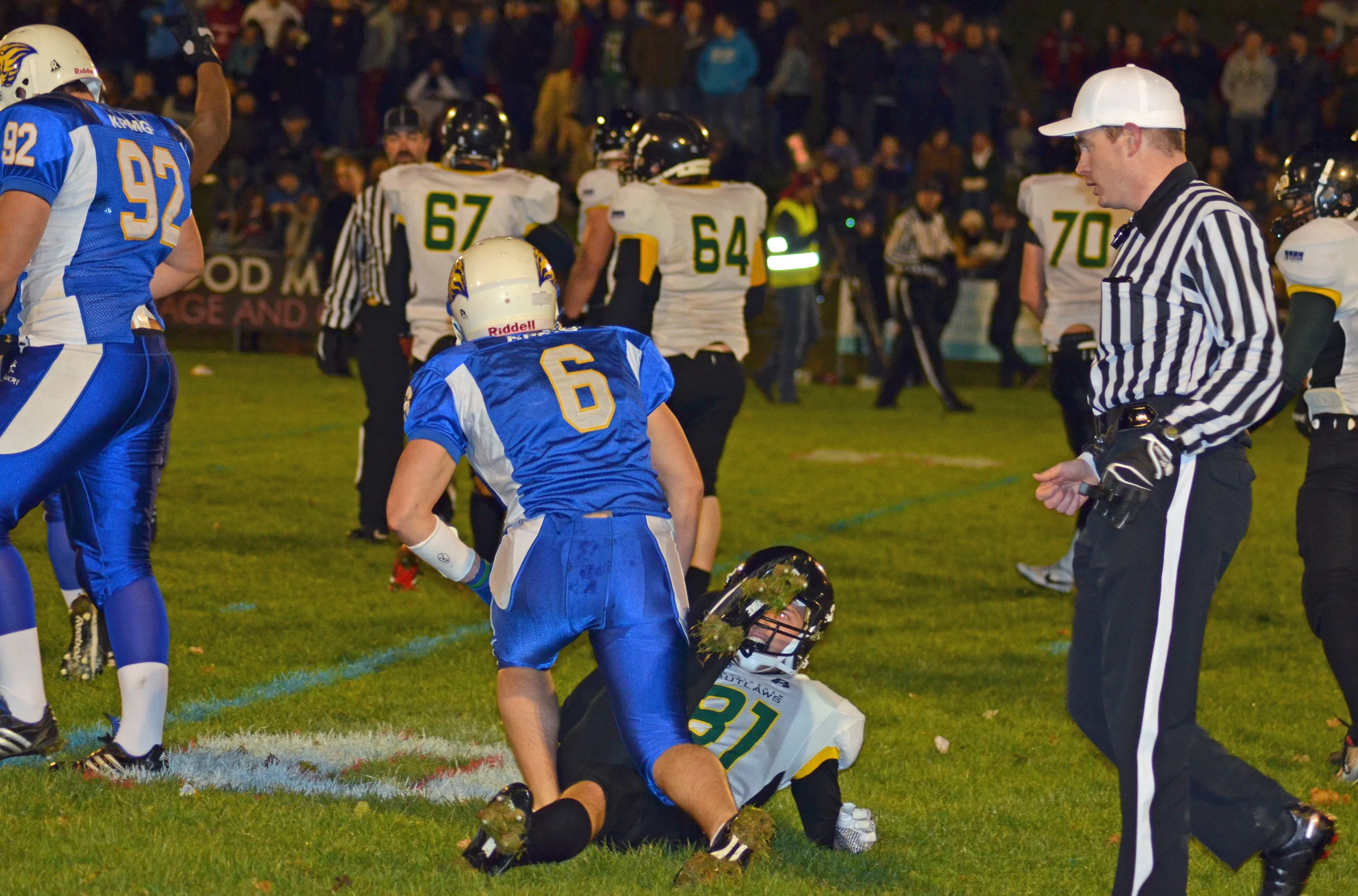 American Football Bonfire Night