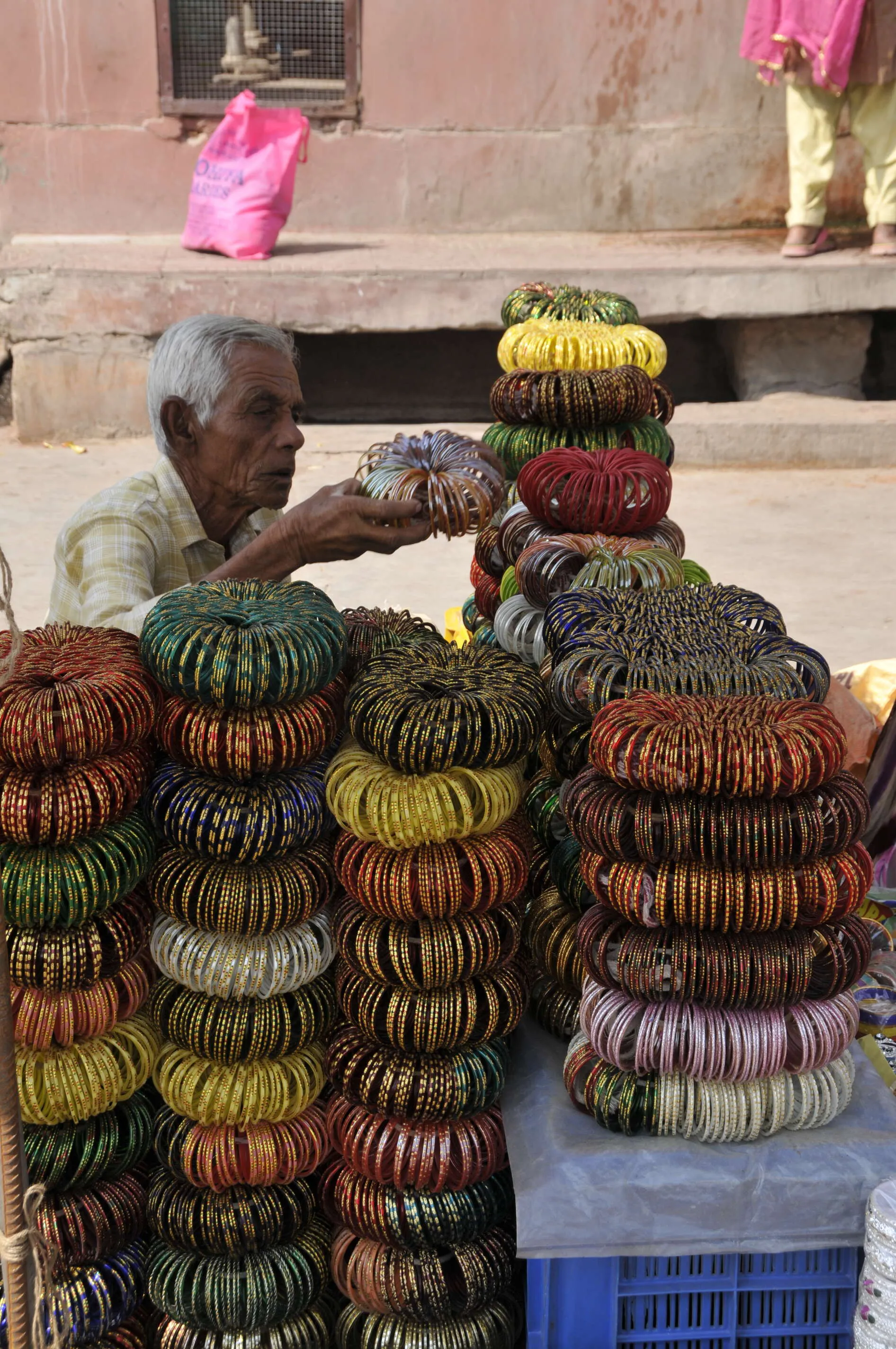 Bangle seller
