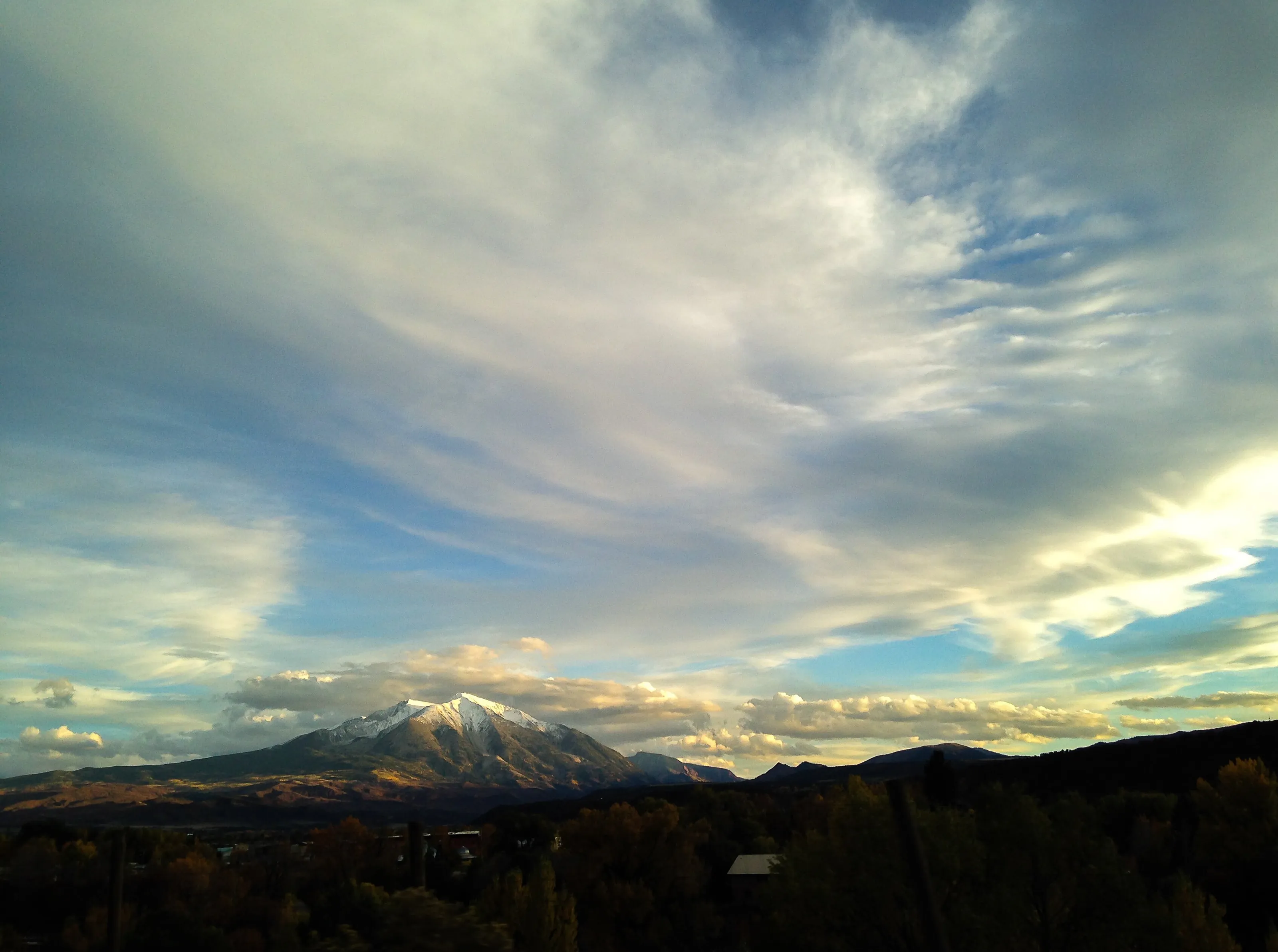 As seen from a distance