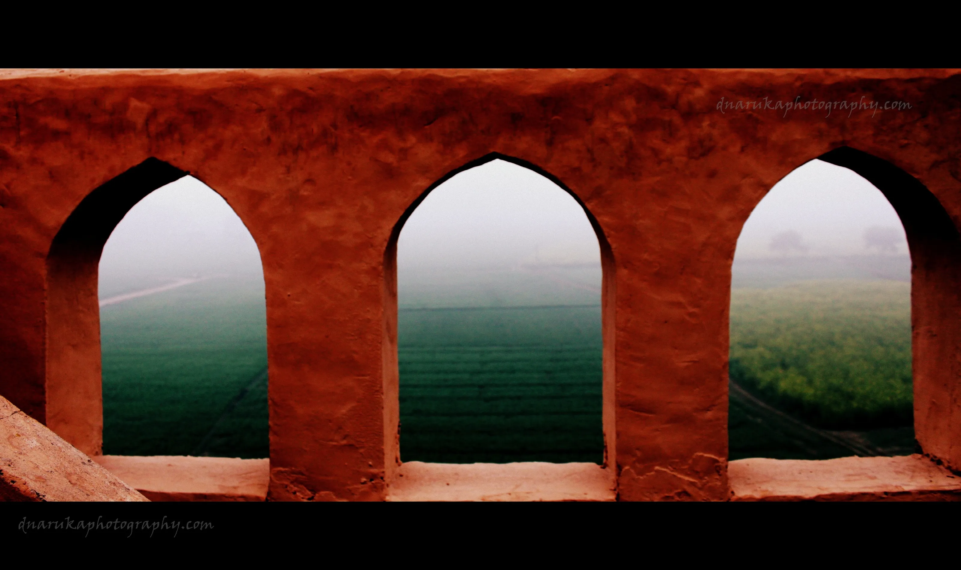 Through the ramparts