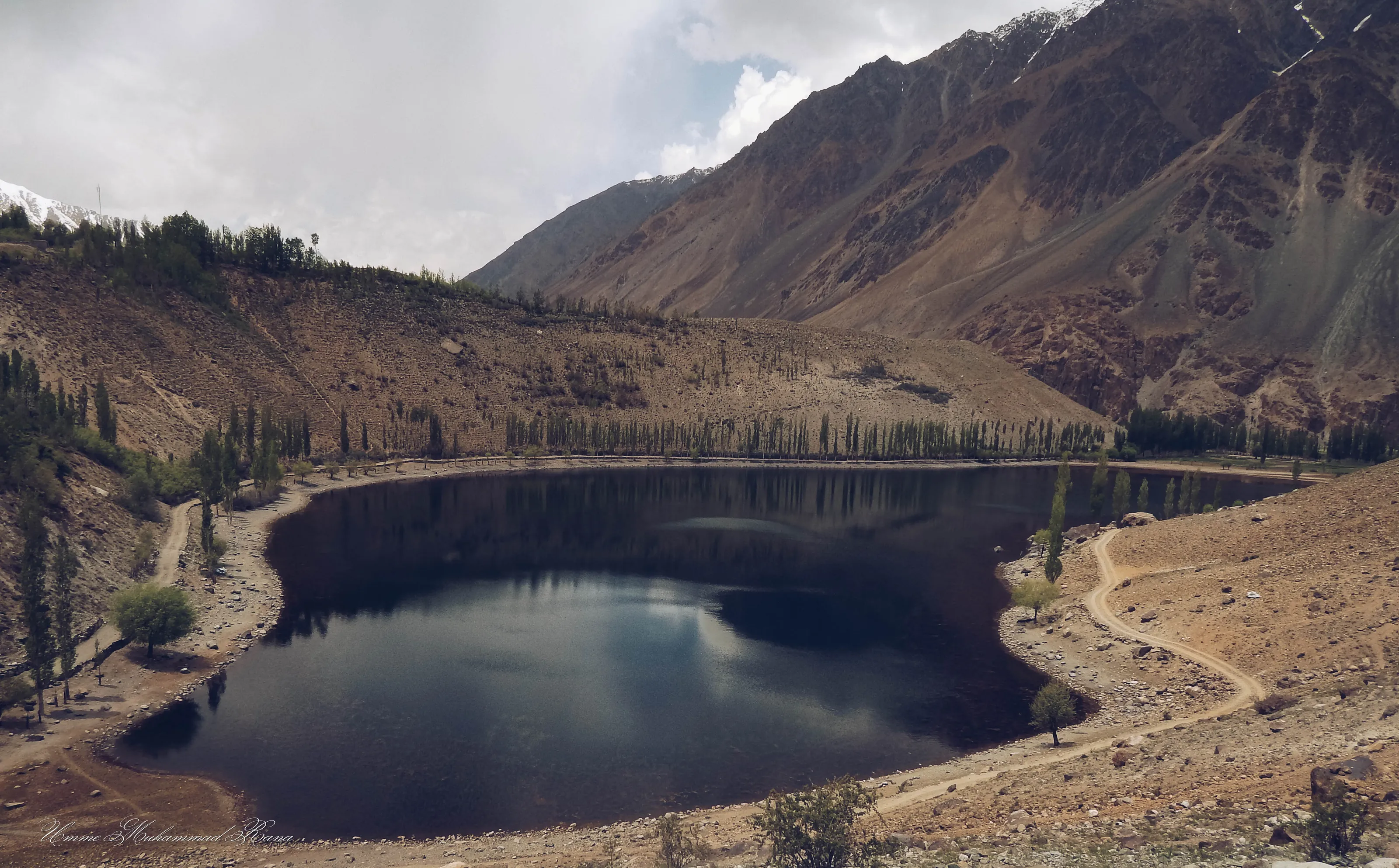 black water lake