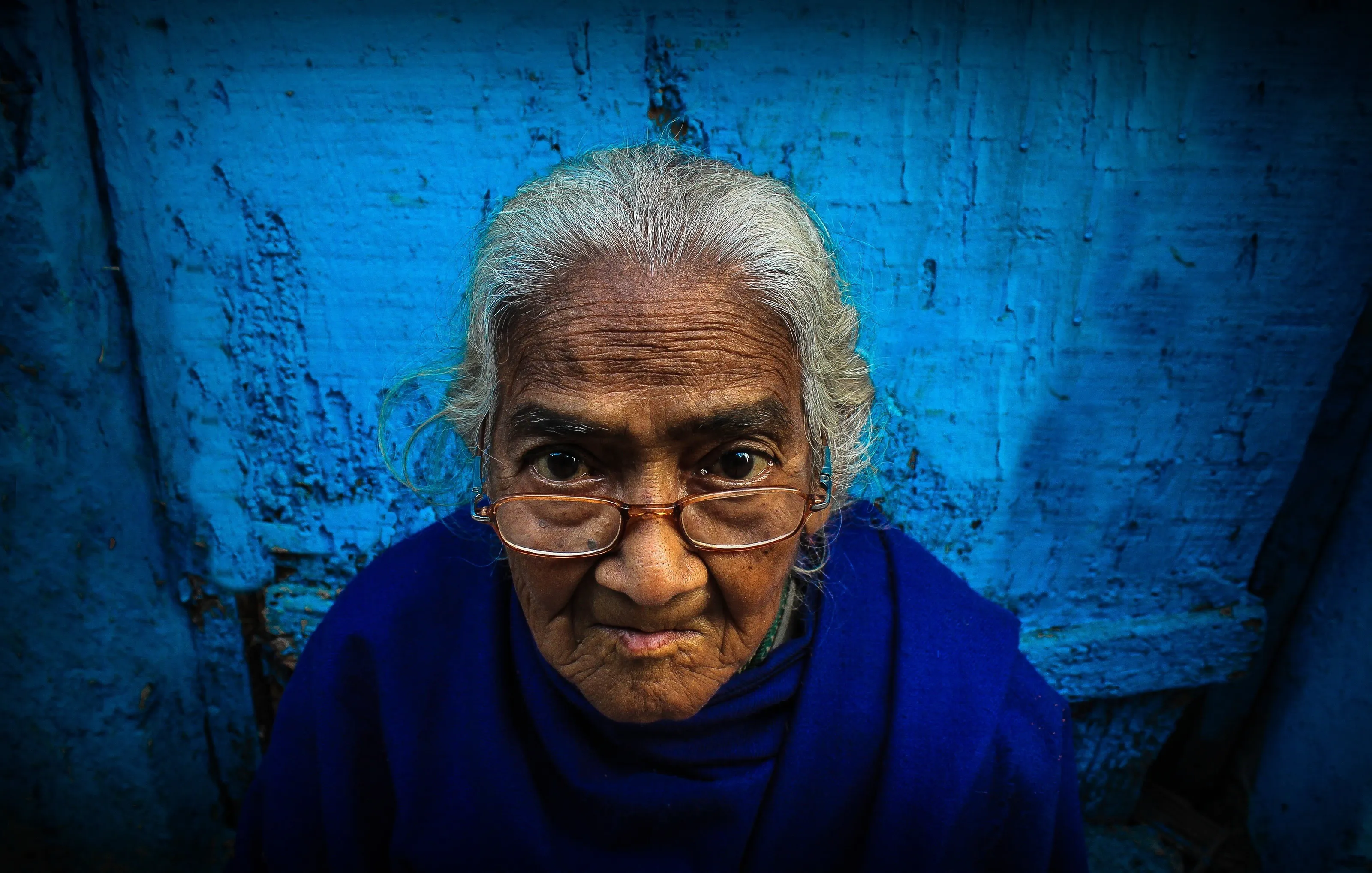Blue Capped Grandmother