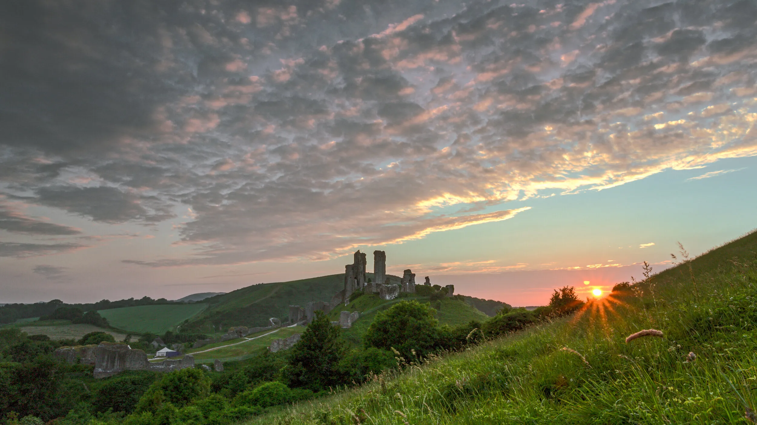 Corfe Sunset