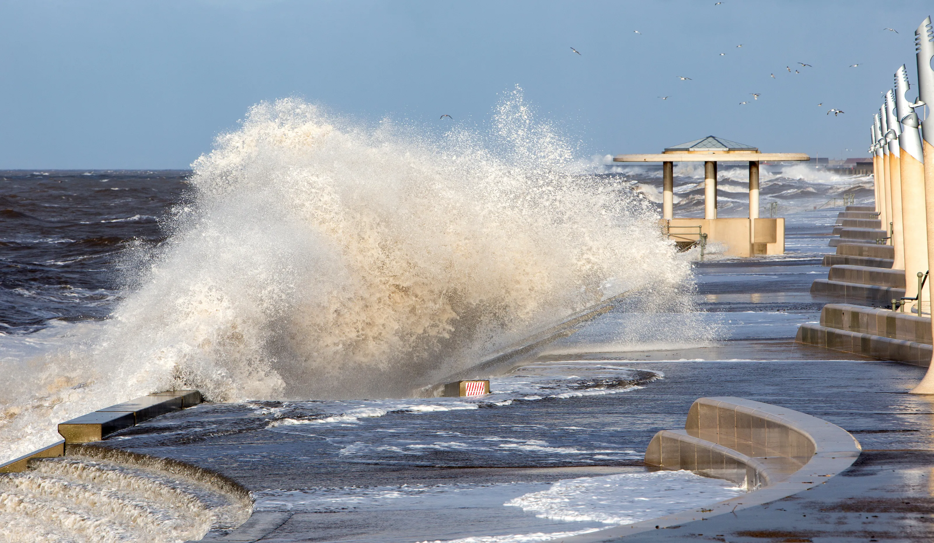 Stormy seas