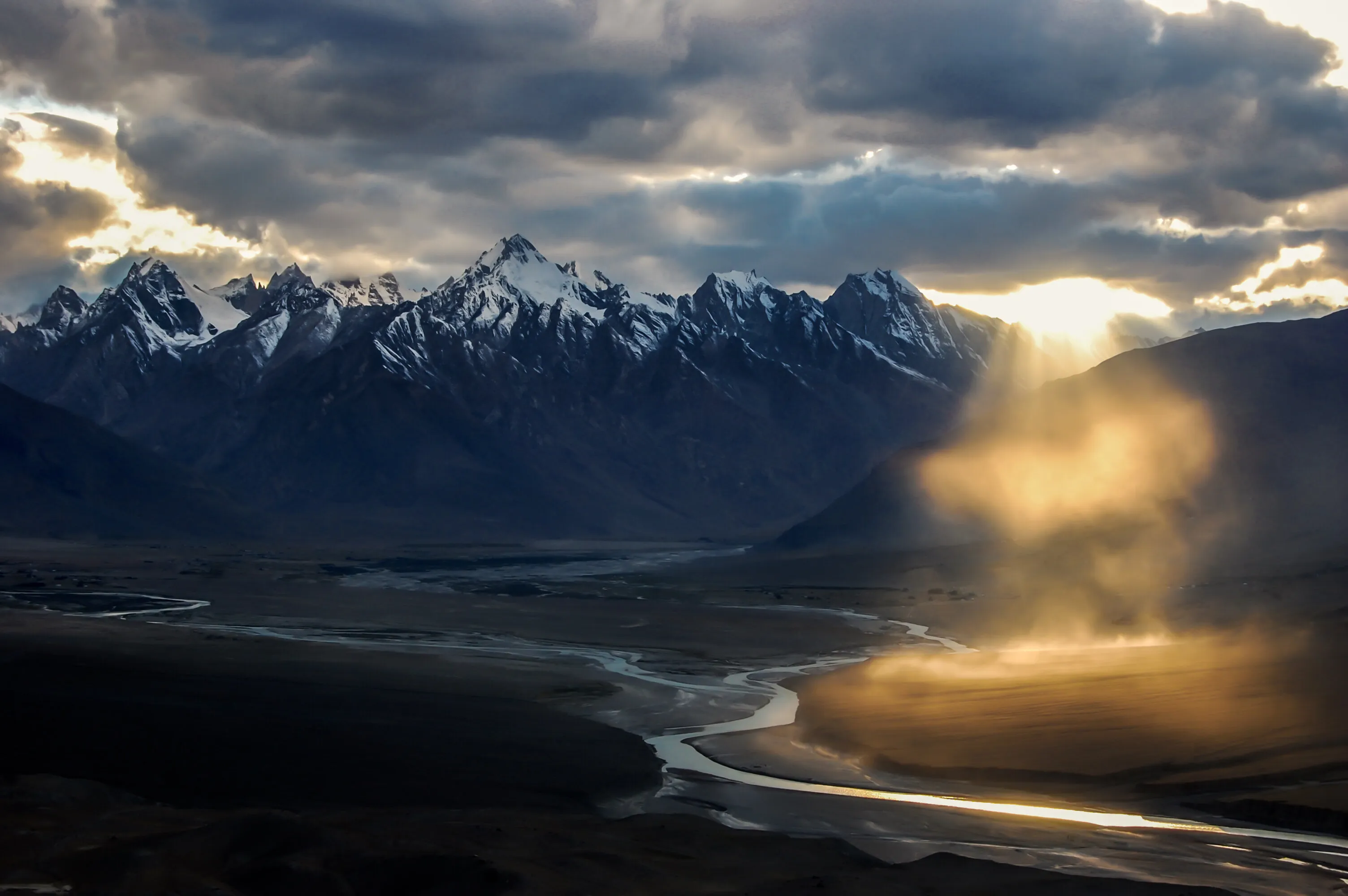 Beam of light