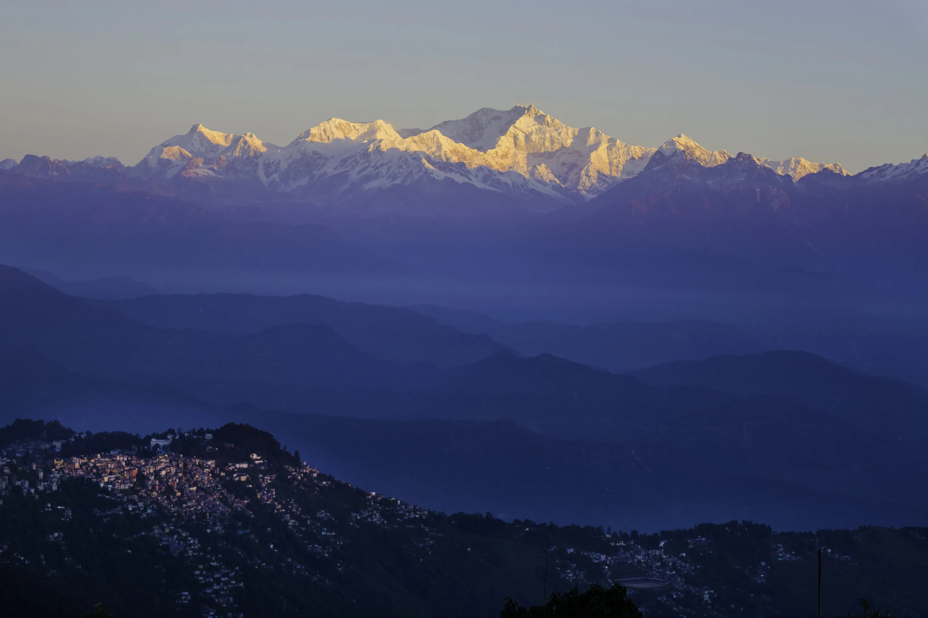 Mountains are the beginning and the end of all natural scenery.