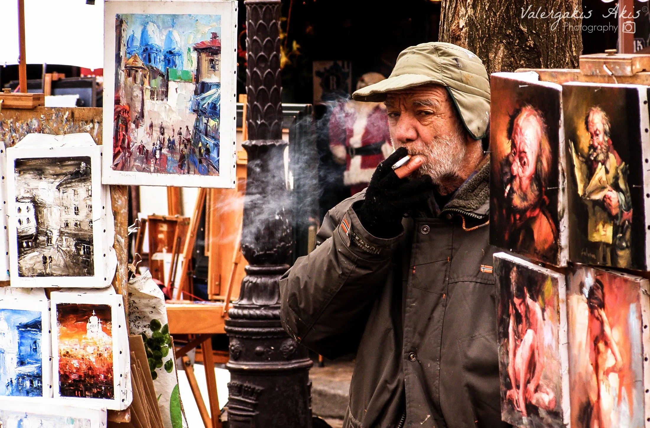 Portrait of a Parisian artist