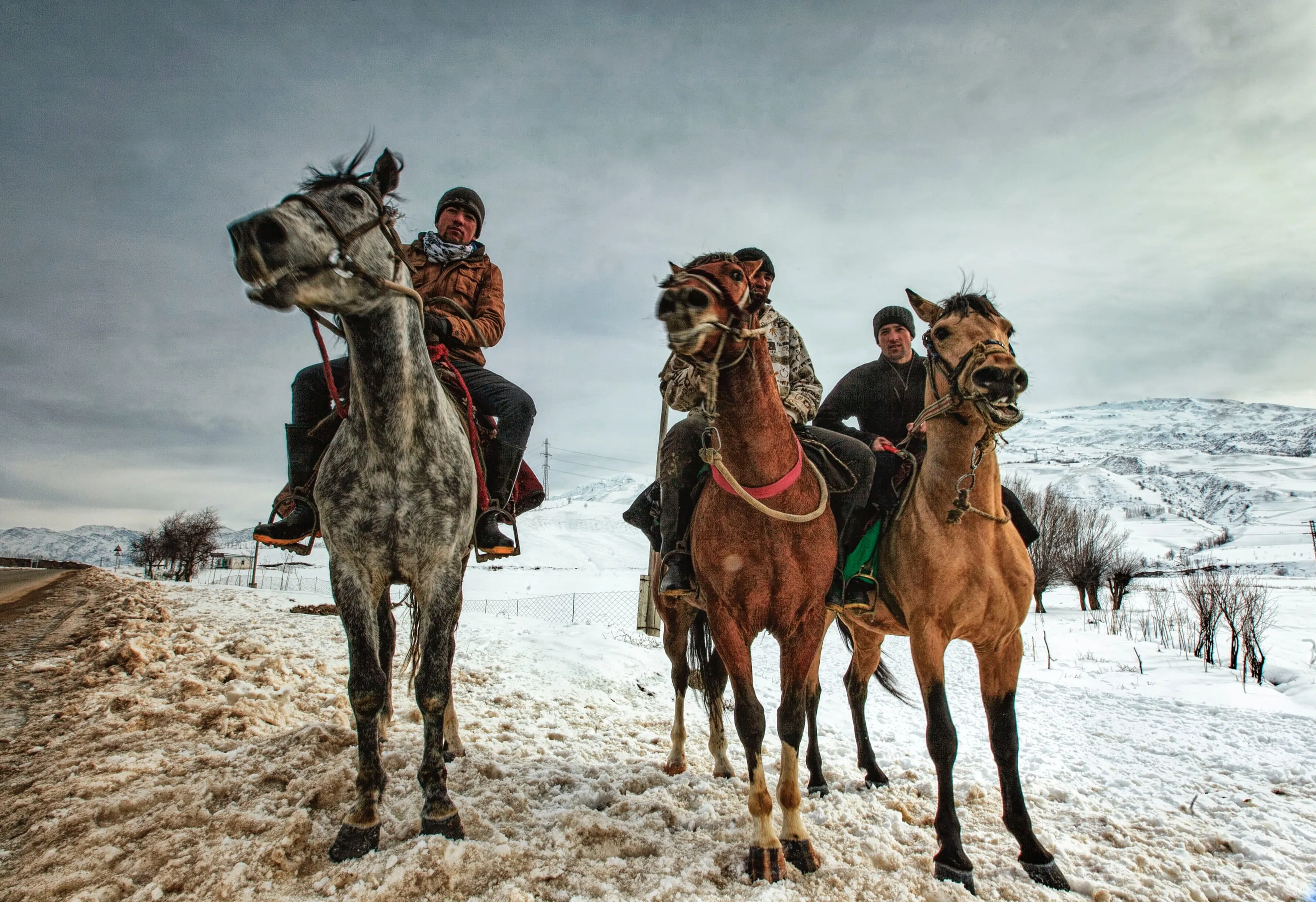 Horsemen. Faizabad. Tajikistan
