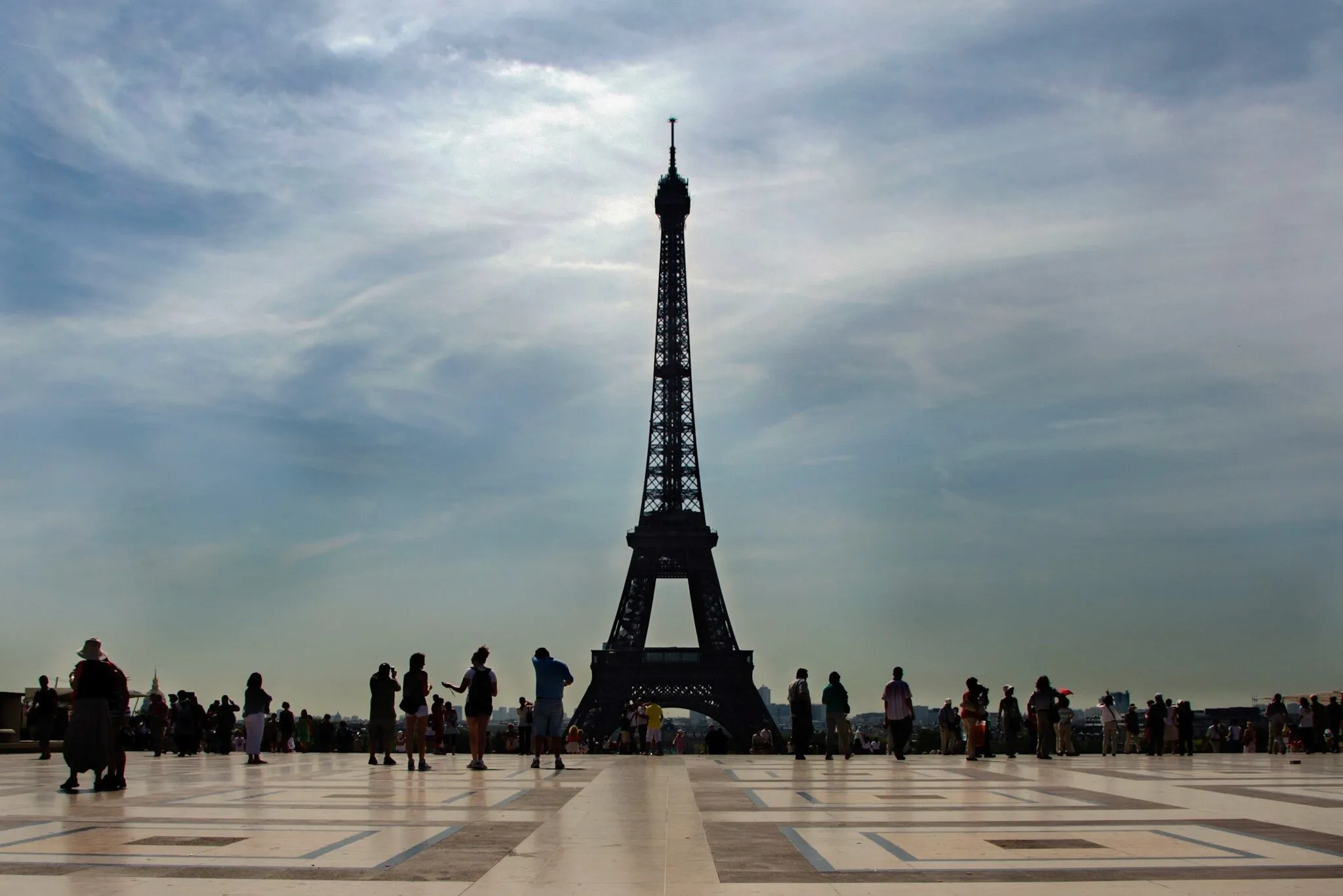 View from the Place du Trocadero