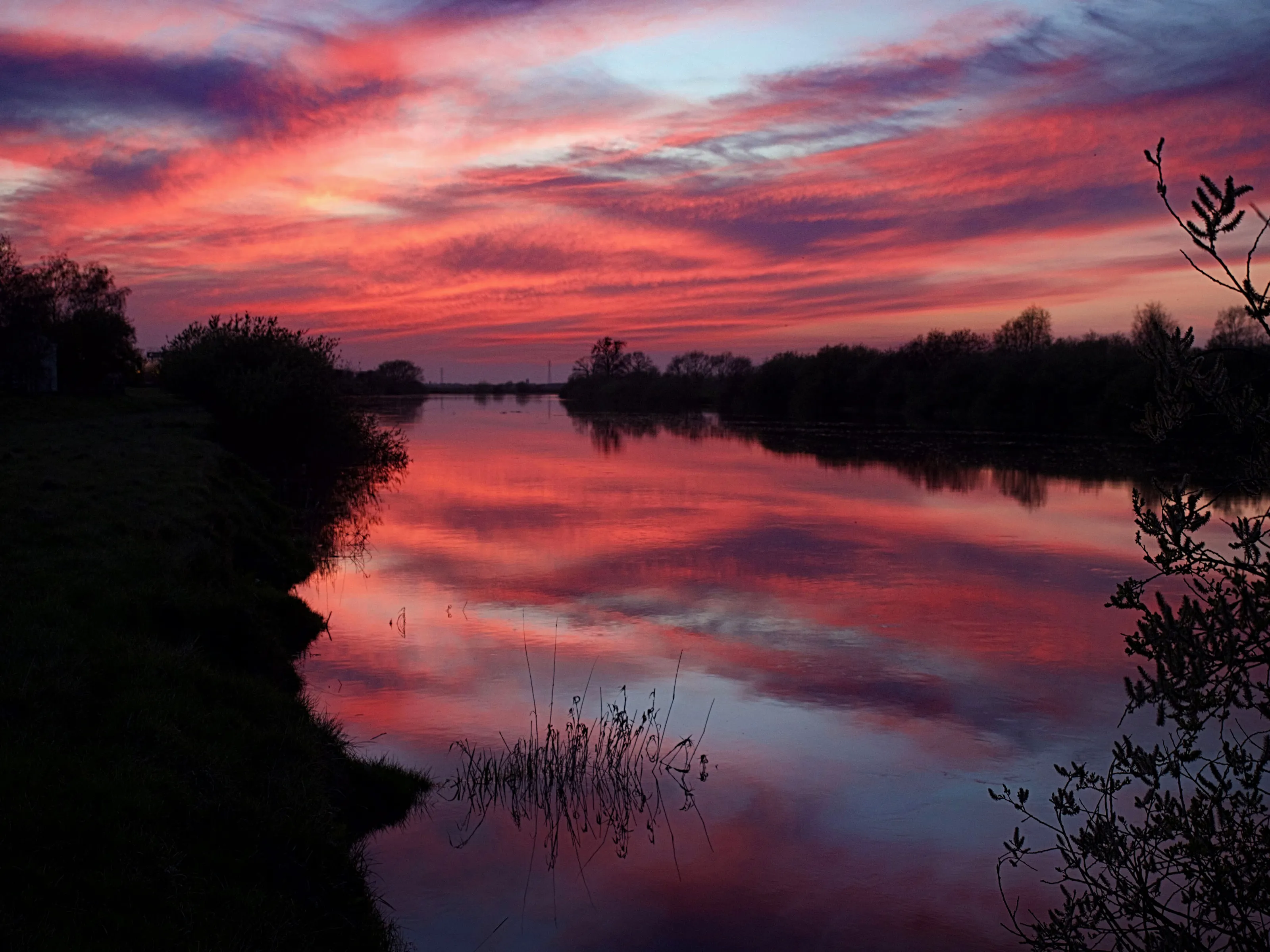 Sunset on the Ouse