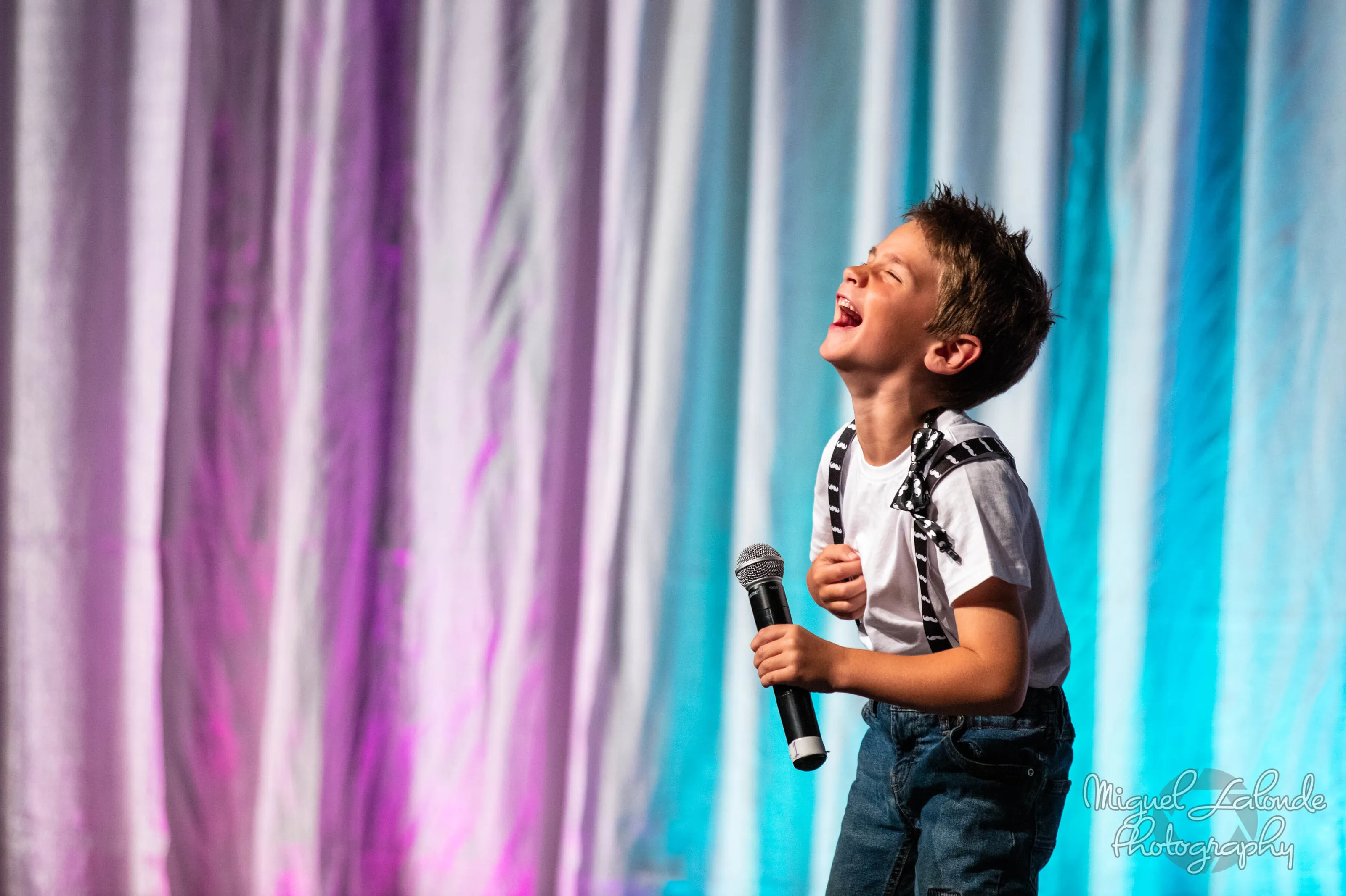 ON STAGE FOR THE FIRST TIME !!!