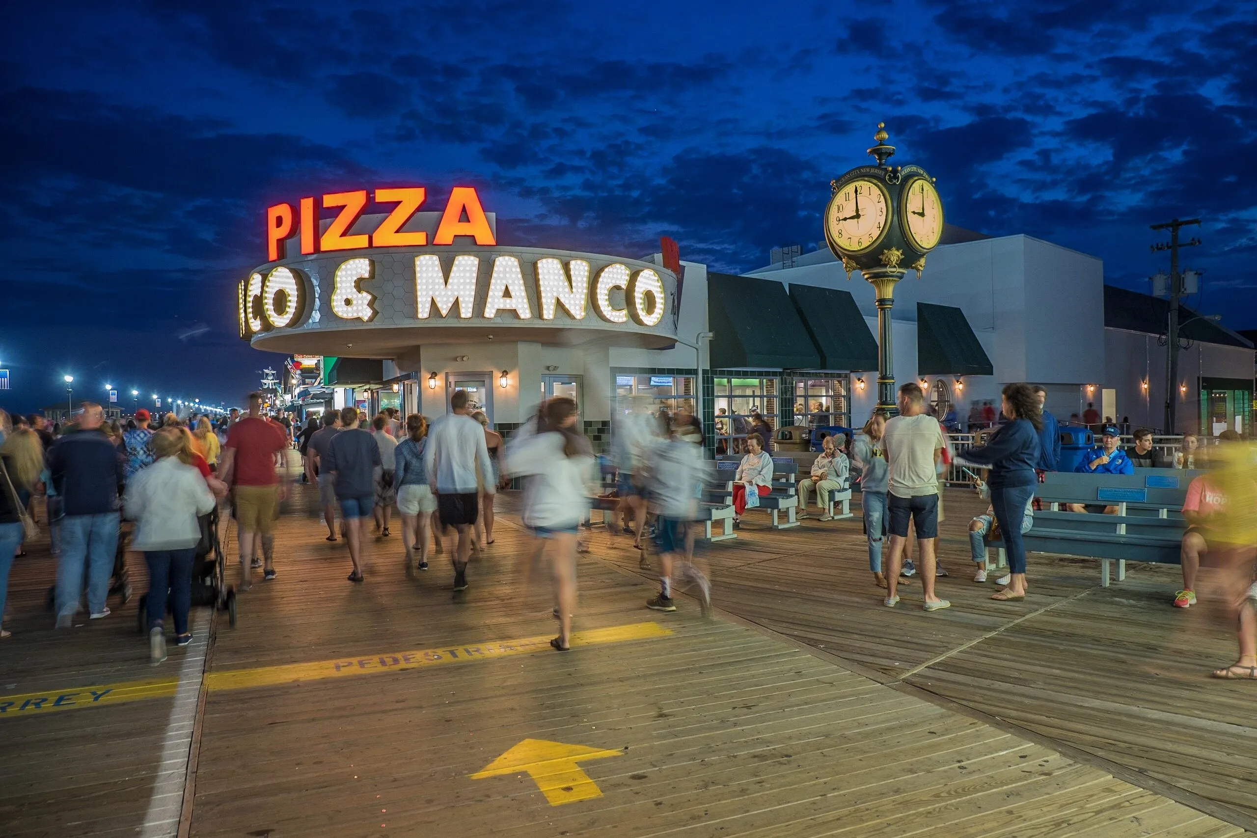 Ocean City Boardwalk New Jersey USA