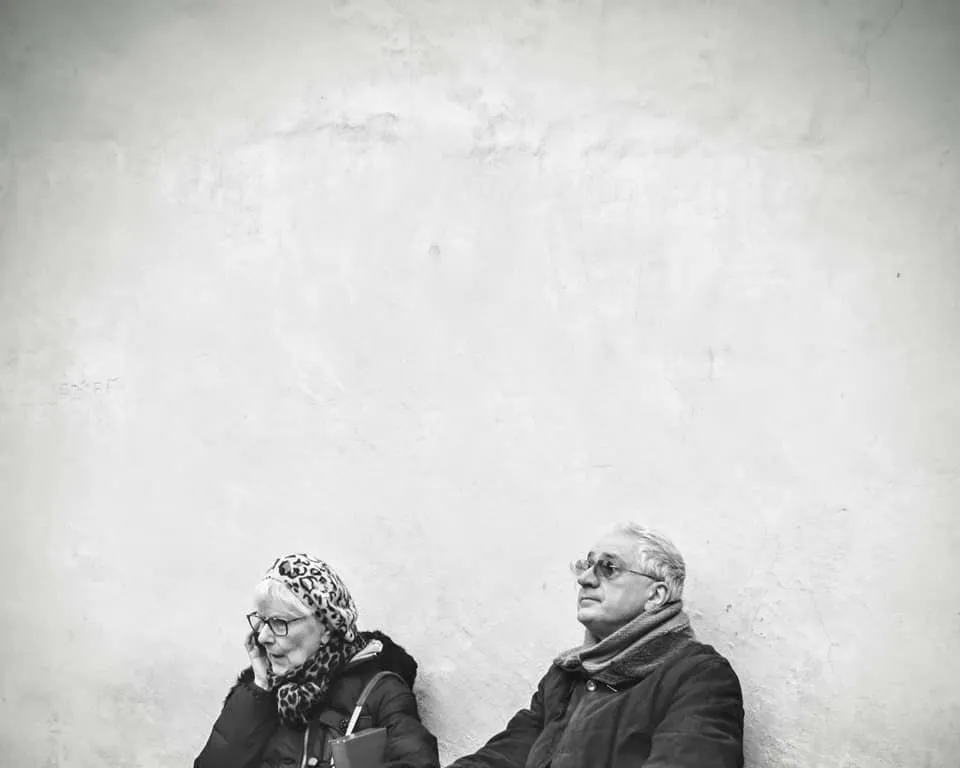 Elderly couple