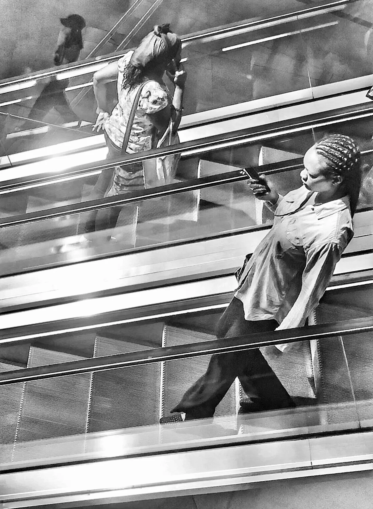 London escalator