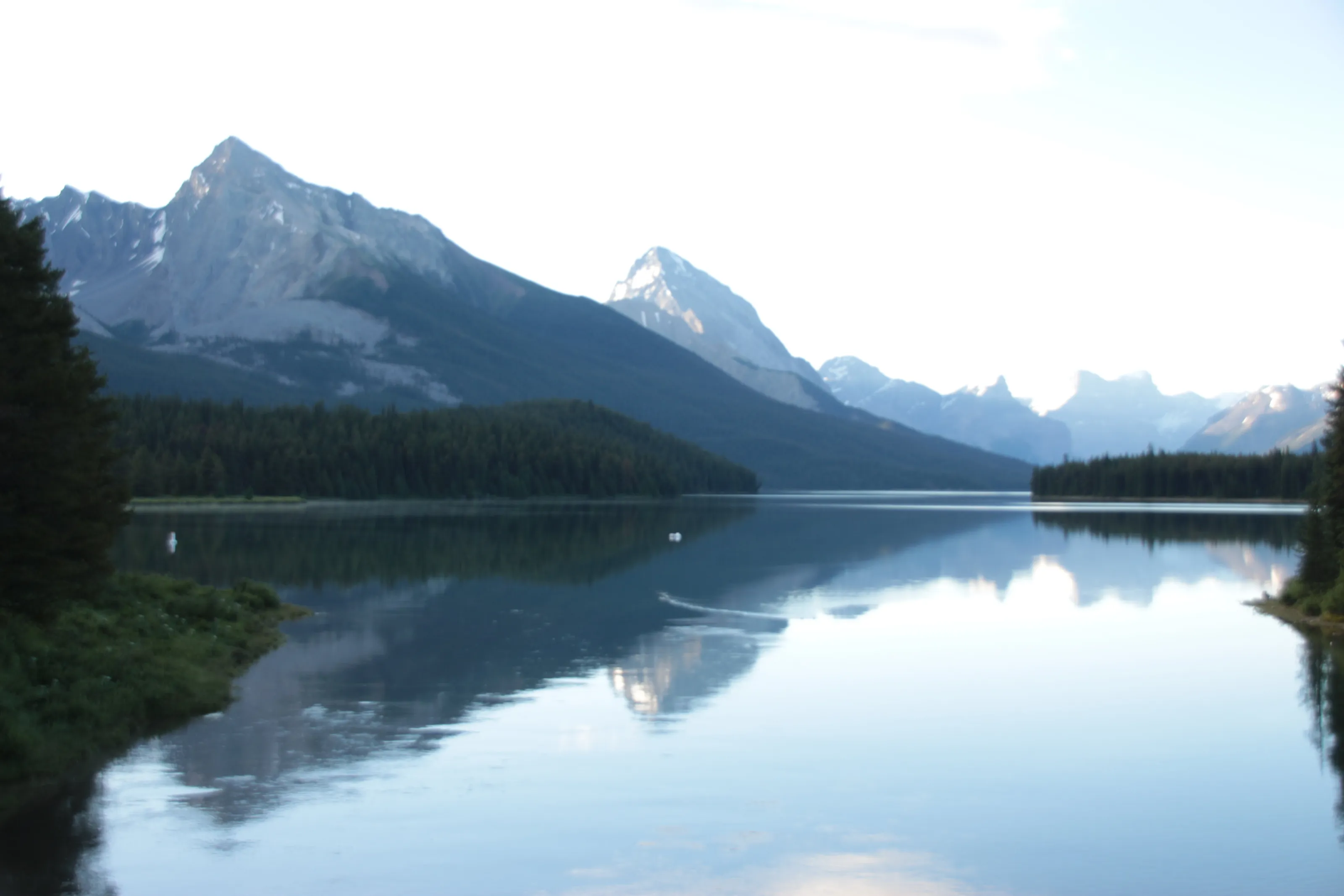 Medicine lake at dawn