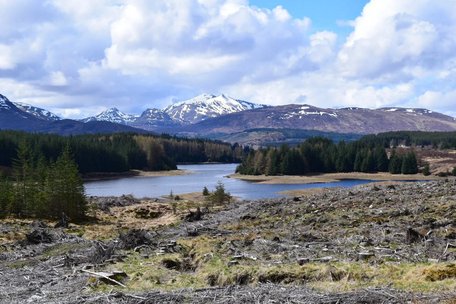 On route to the Isle of Skye