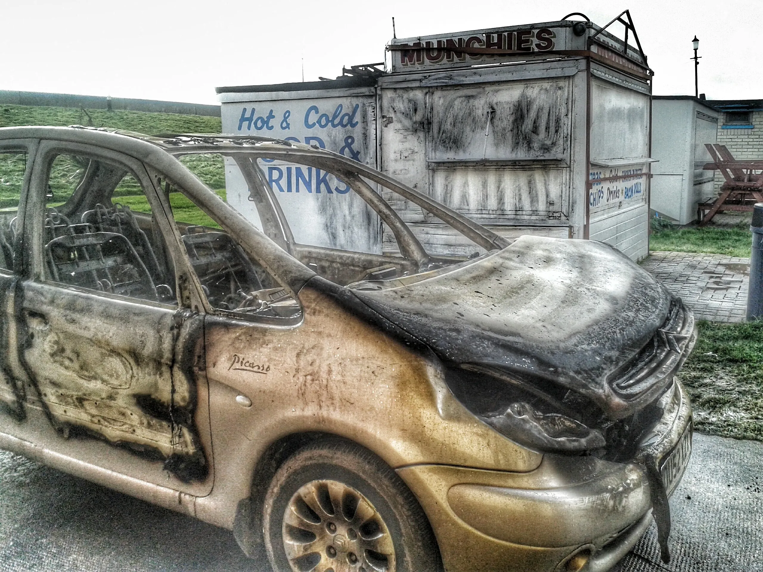Burnt out -on-Sea