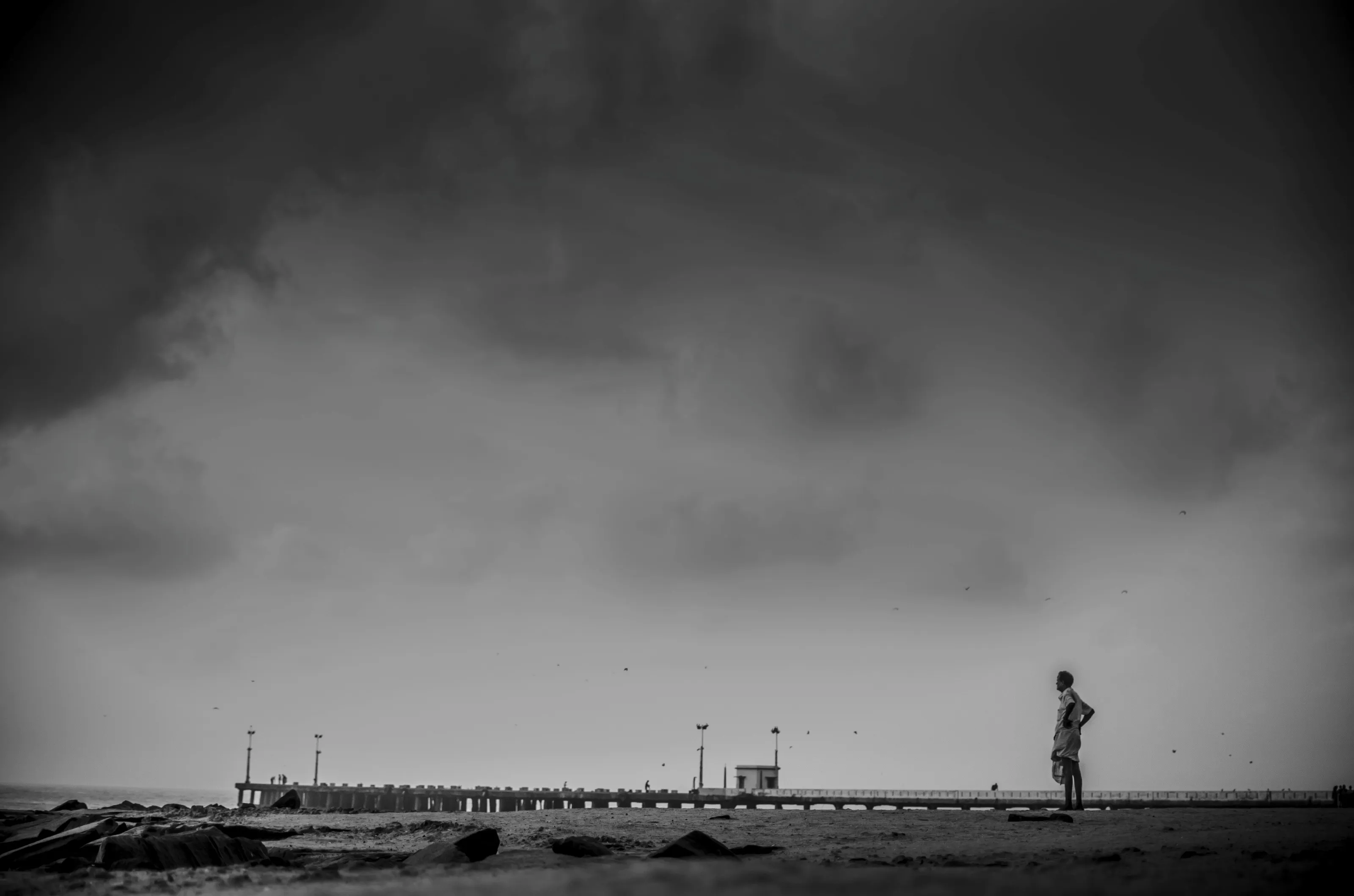 Alone waiting