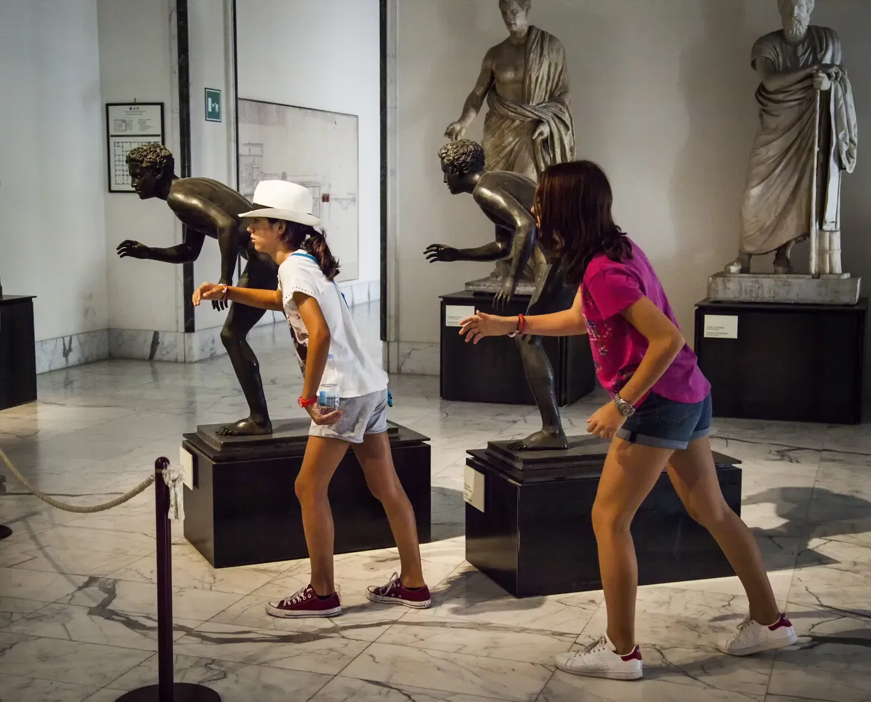 Matching to the Statues (Naples Museum)