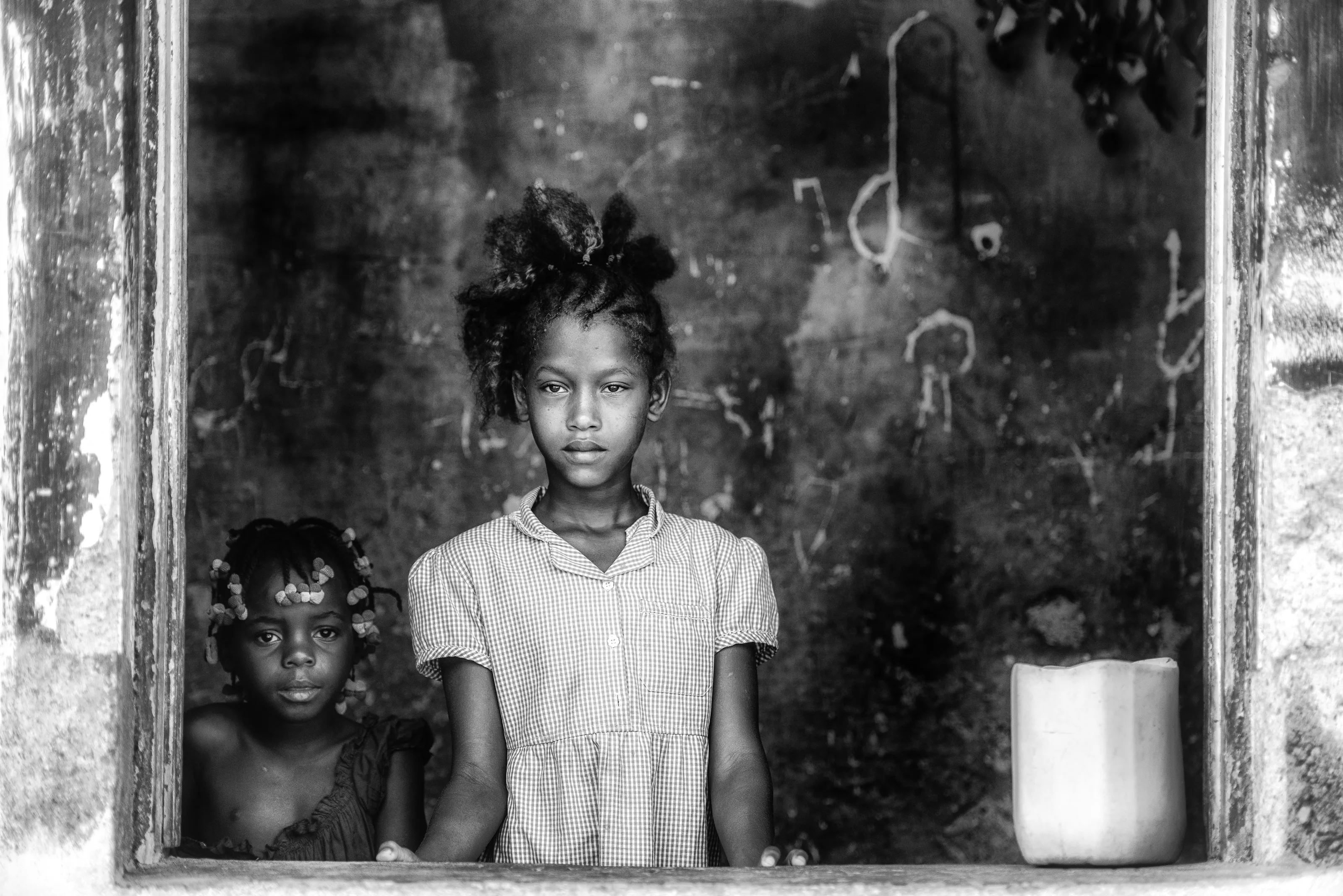 Framed in Sao Tome