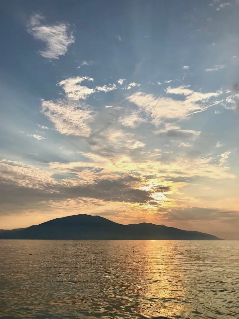 Summer sunset...