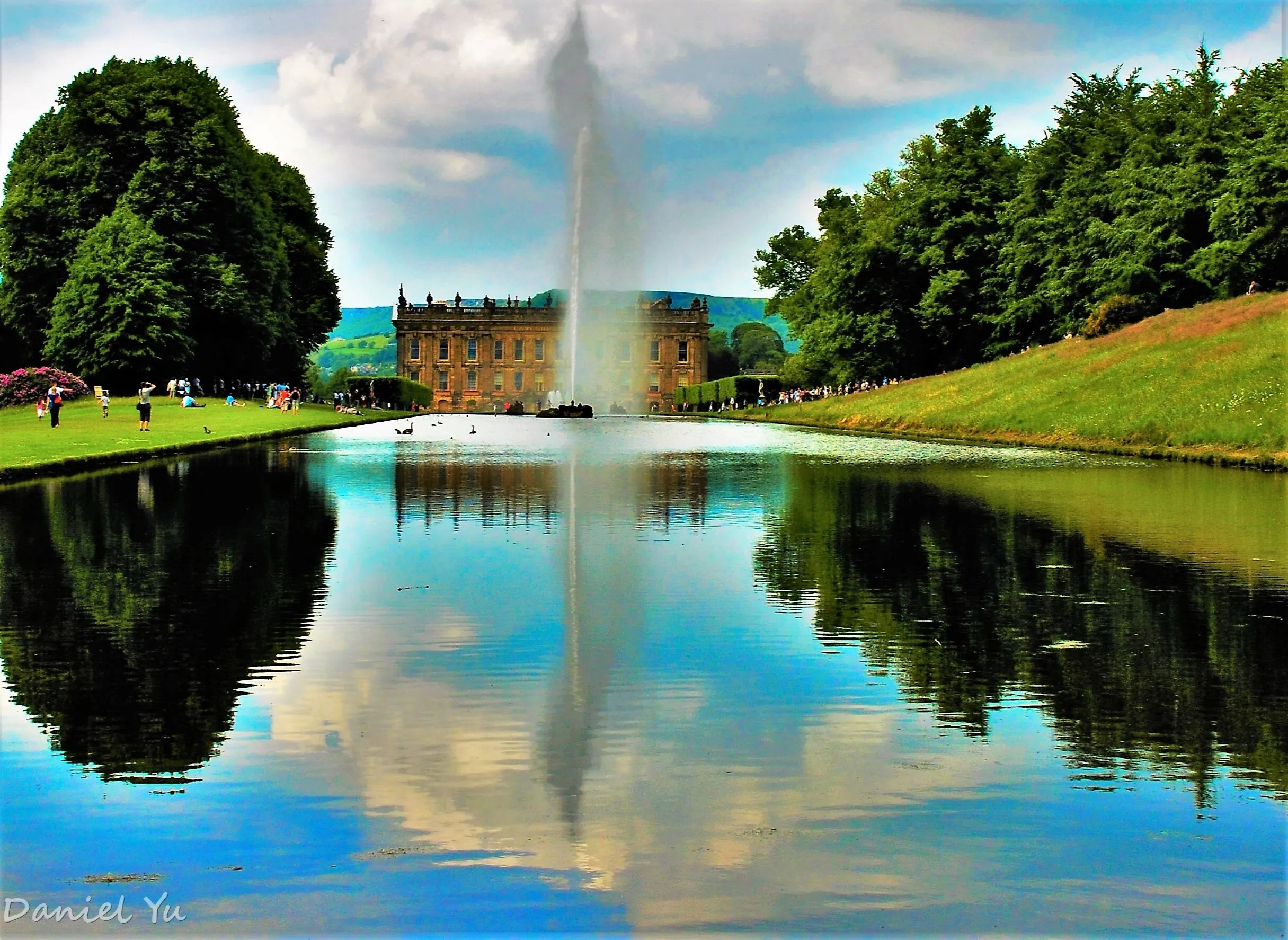 Chatsworth House garden