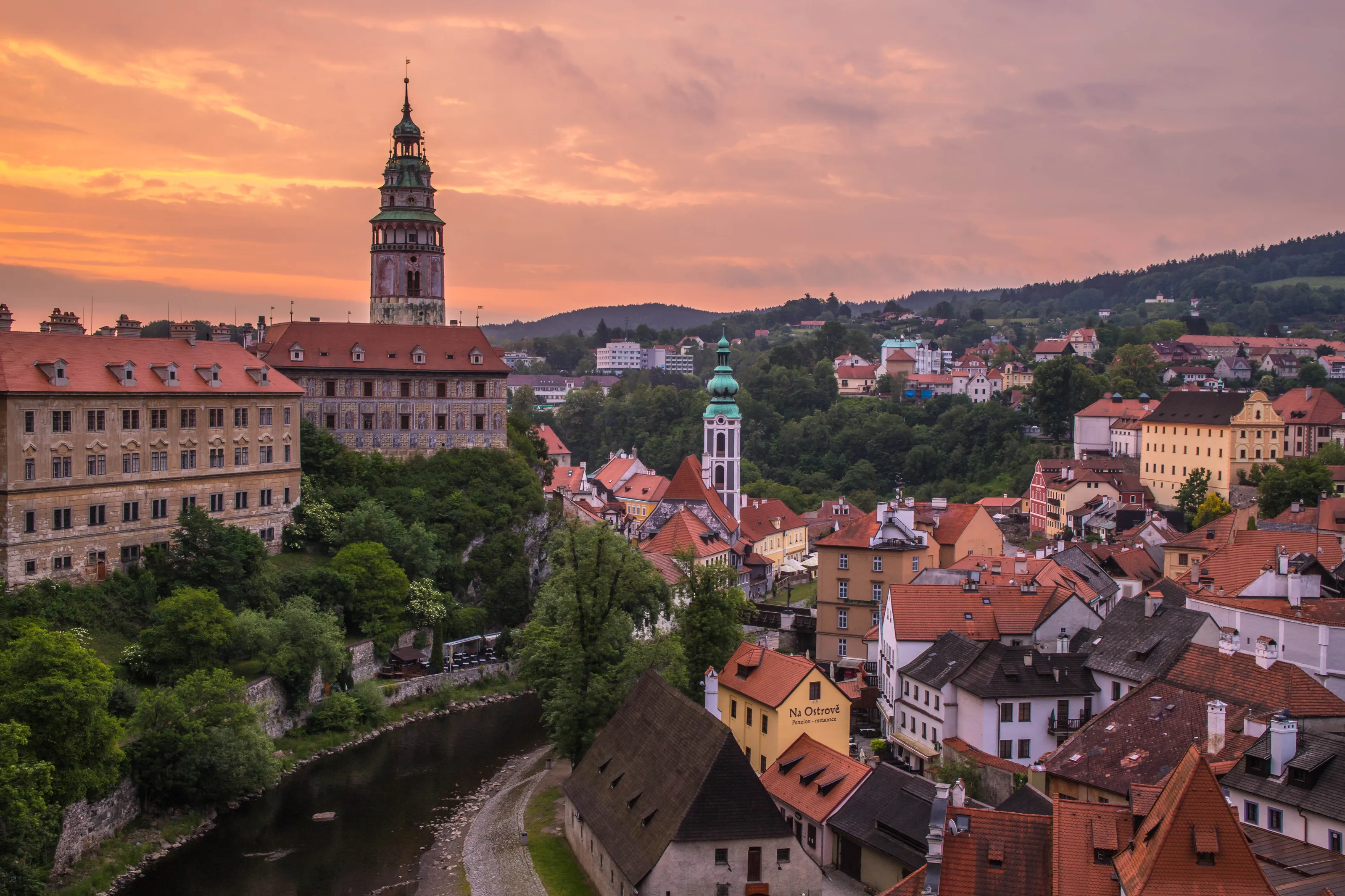 Morning Light on Cesky Krumlov