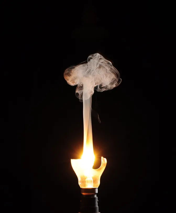 Light and smoke