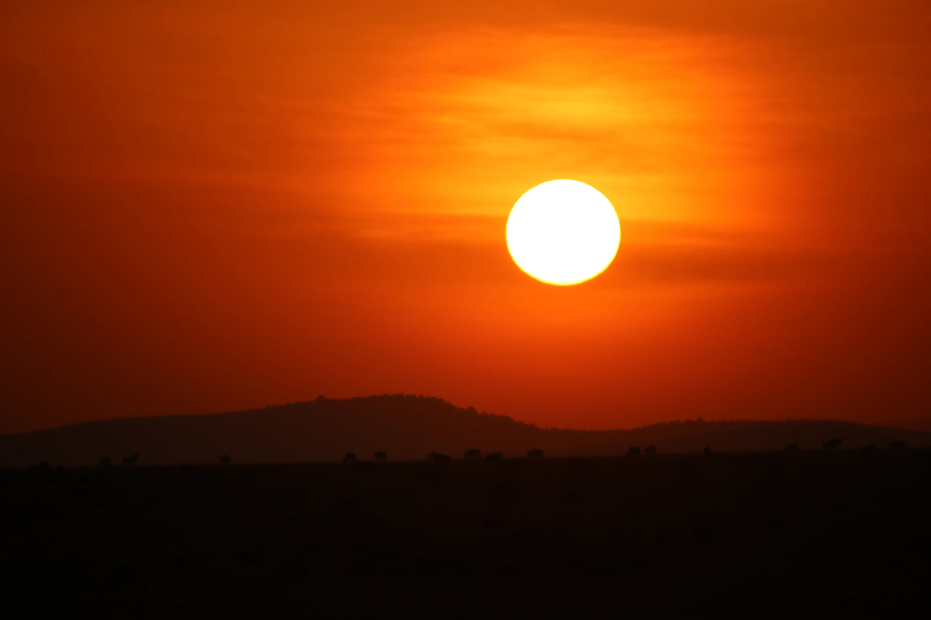 Sunrise in Tanzania